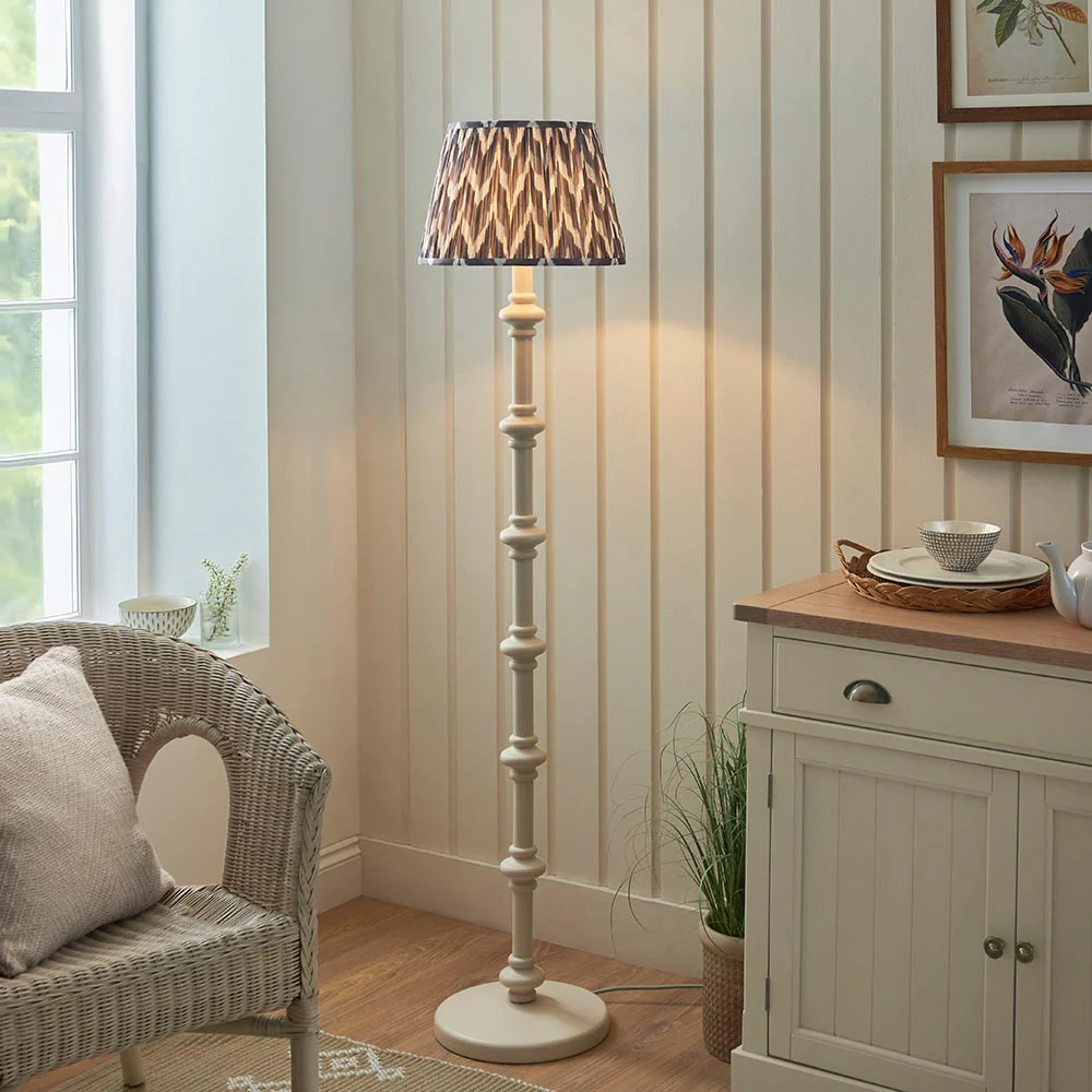 Nivara Zigzag Floor Lamp In Various Finishes B22 - Image 50