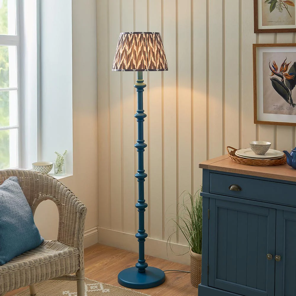 Nivara Zigzag Floor Lamp In Various Finishes B22 - Image 58