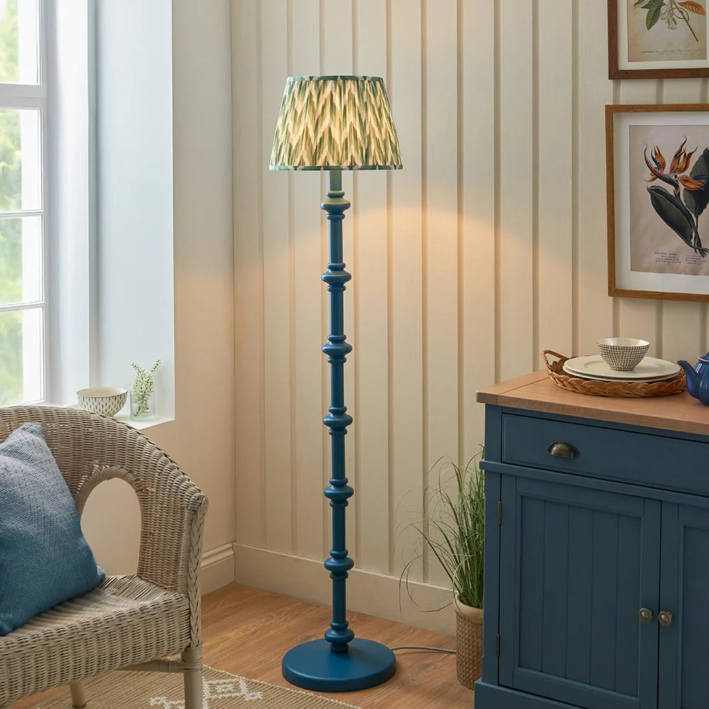 Nivara Zigzag Floor Lamp In Various Finishes B22 - Image 74