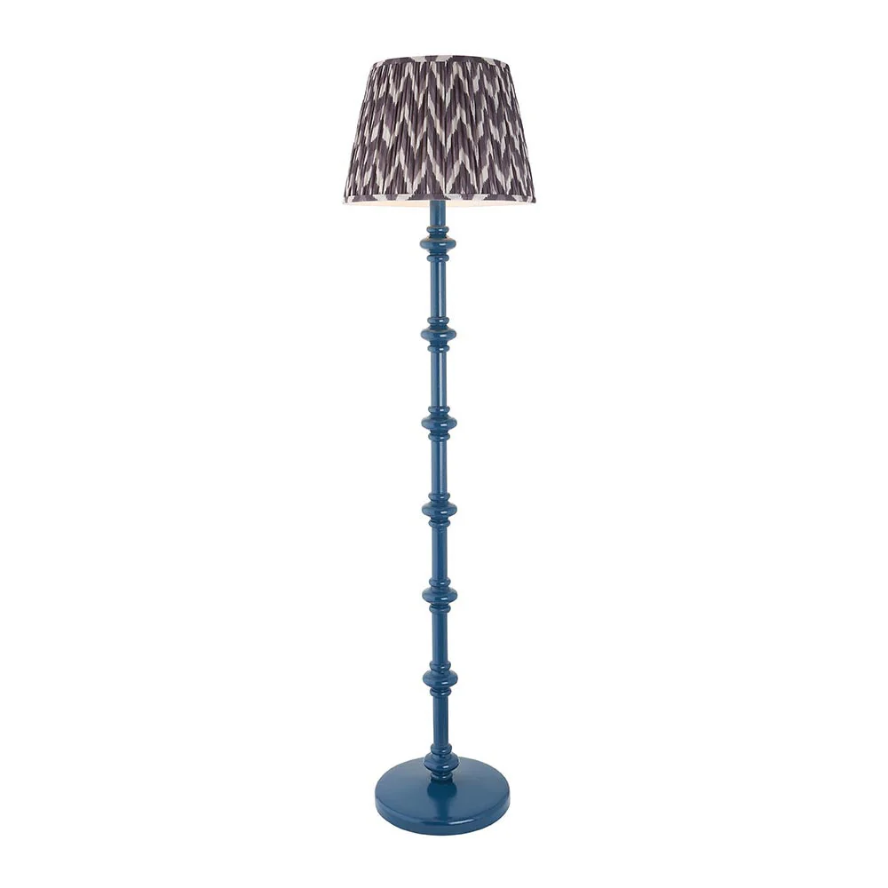 Nivara Zigzag Floor Lamp In Various Finishes B22 - Image 9