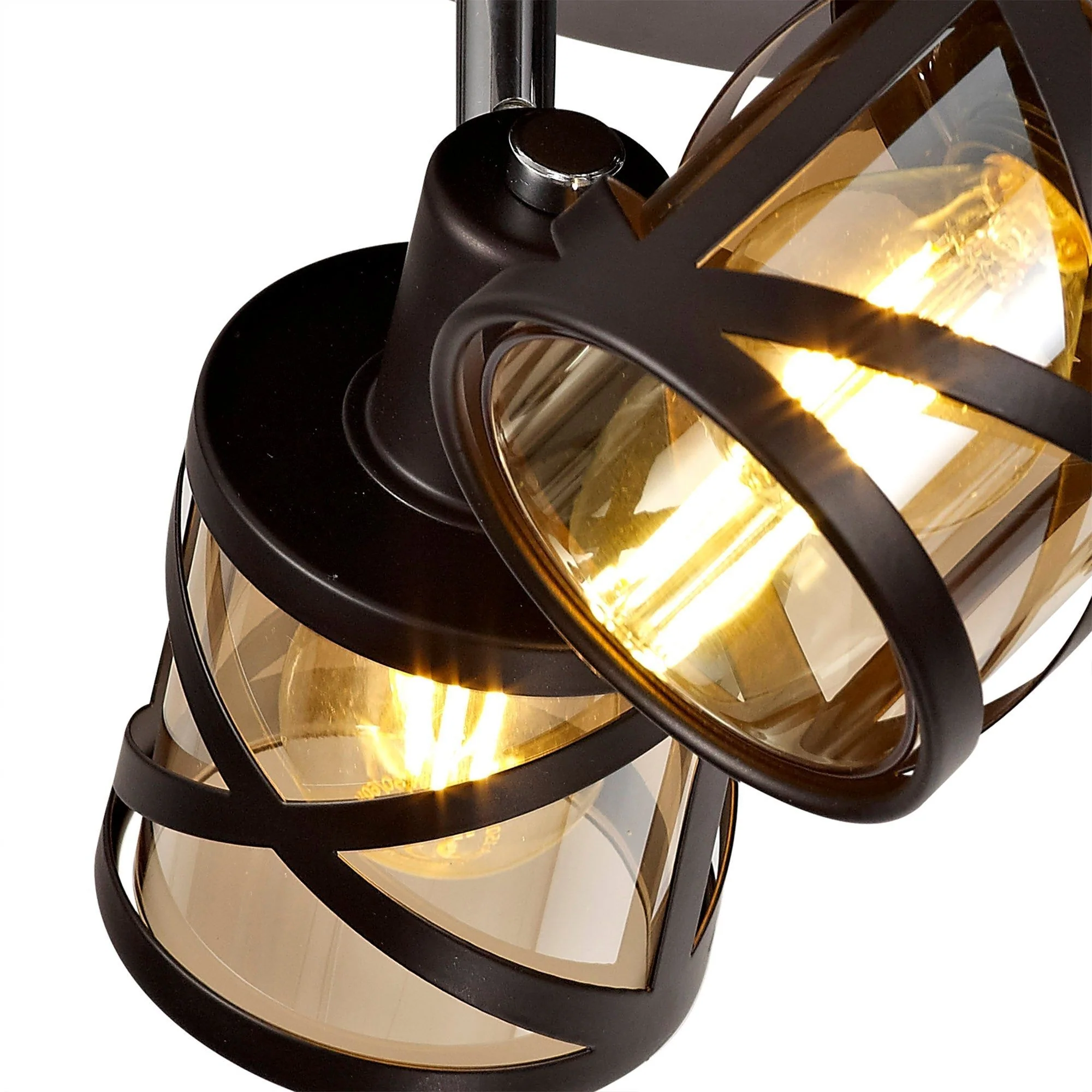 Nivea 3Lt Plate Spotlight E14 - Oiled Bronze/Matt Grey/Polished Chrome/Cognac - Image 10