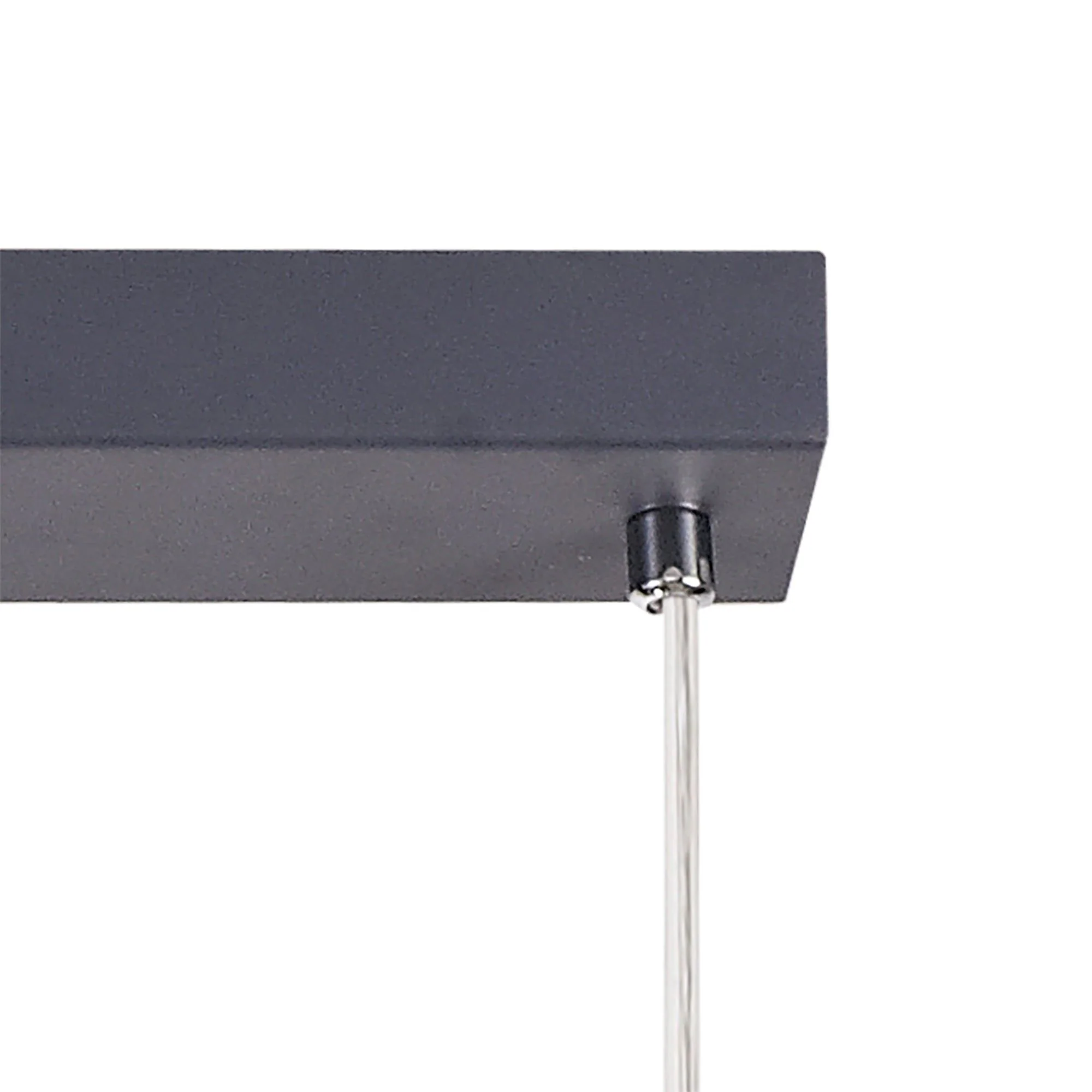 Nivea 4 Light Bar Linear Pendant E14, Oiled Bronze/Matt Grey/Polished Chrome/Cognac - Image 6