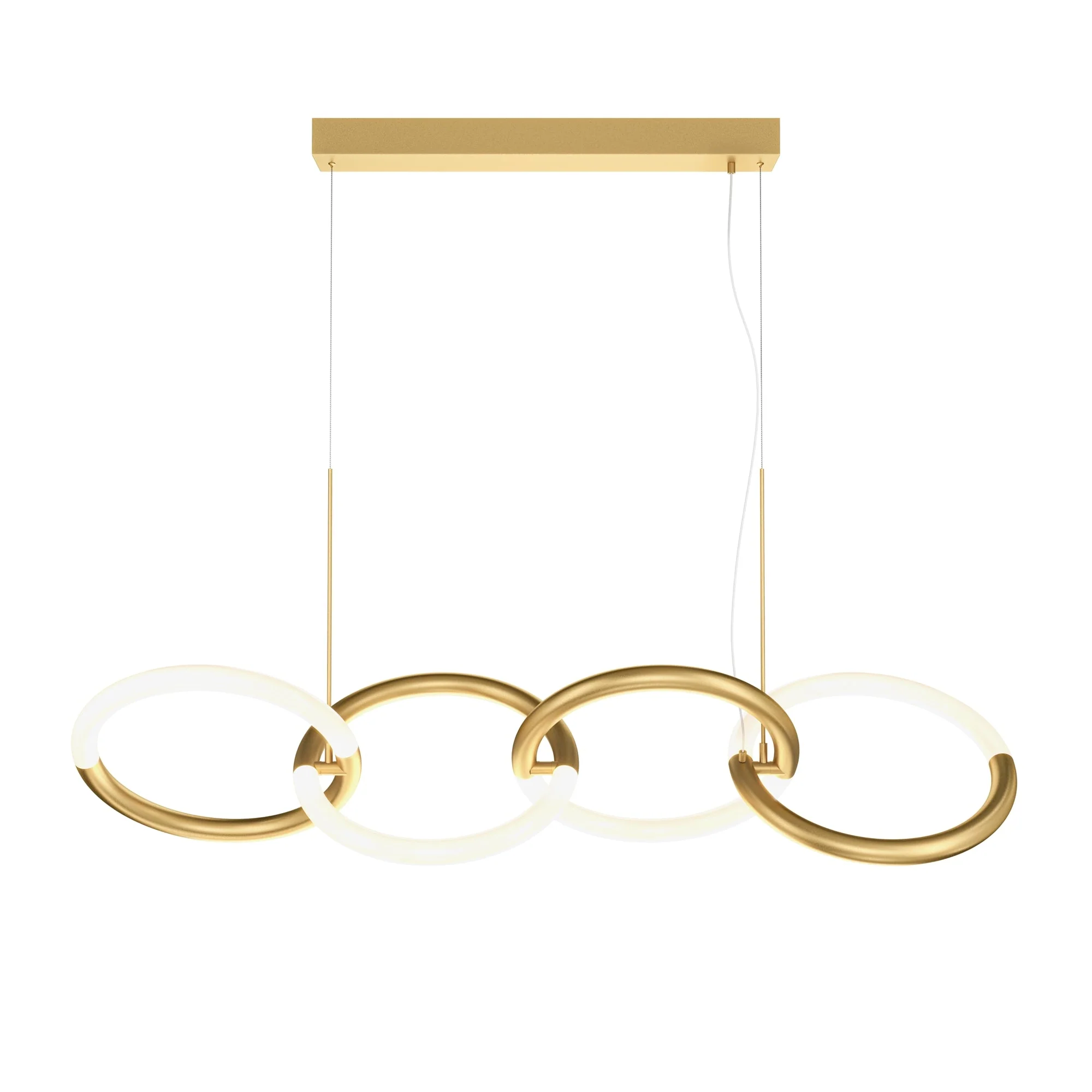 Node Kitchen Linear LED Light -  Black/Gold Finish - Image 3