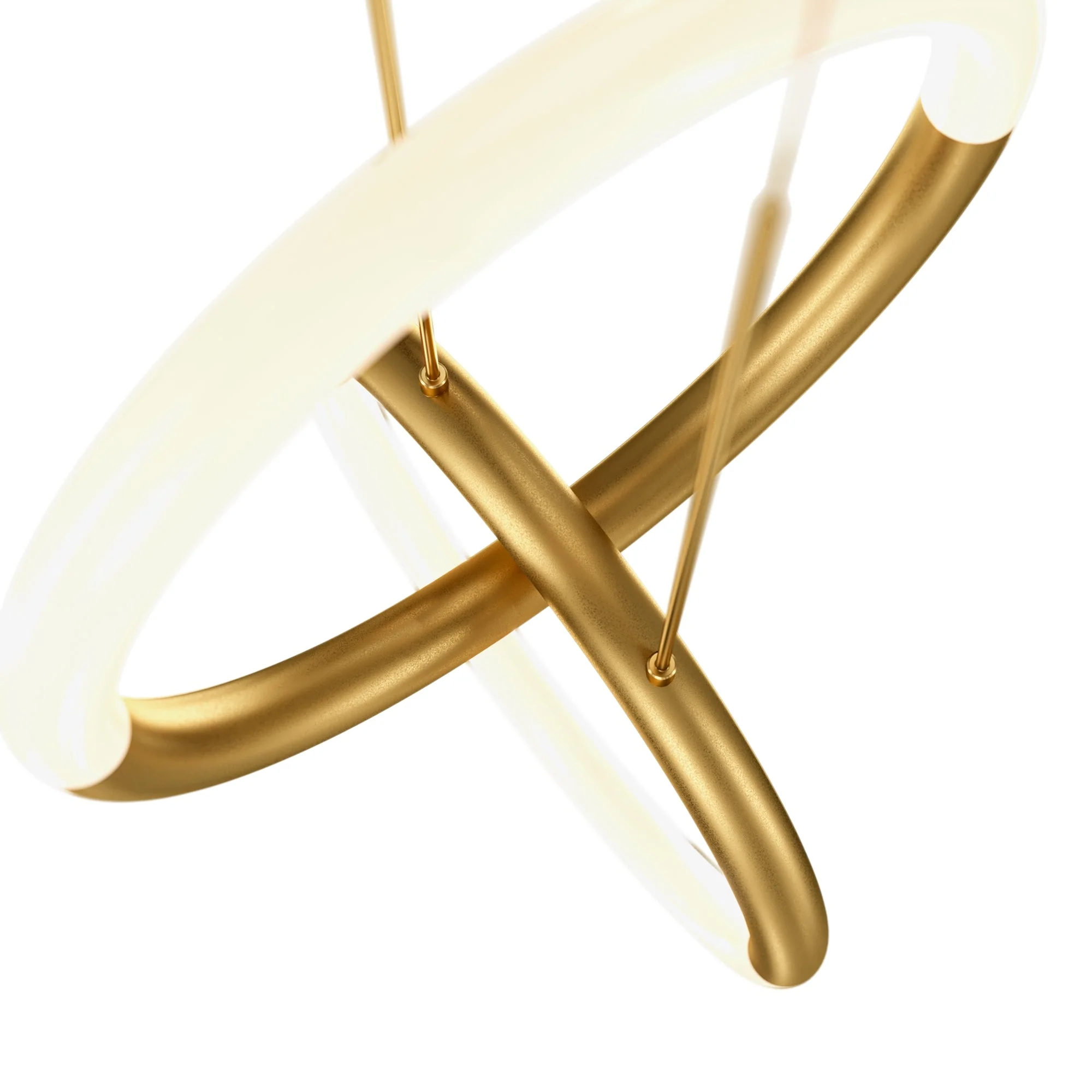 Node LED Hanging Light - Gold Finish - Image 2