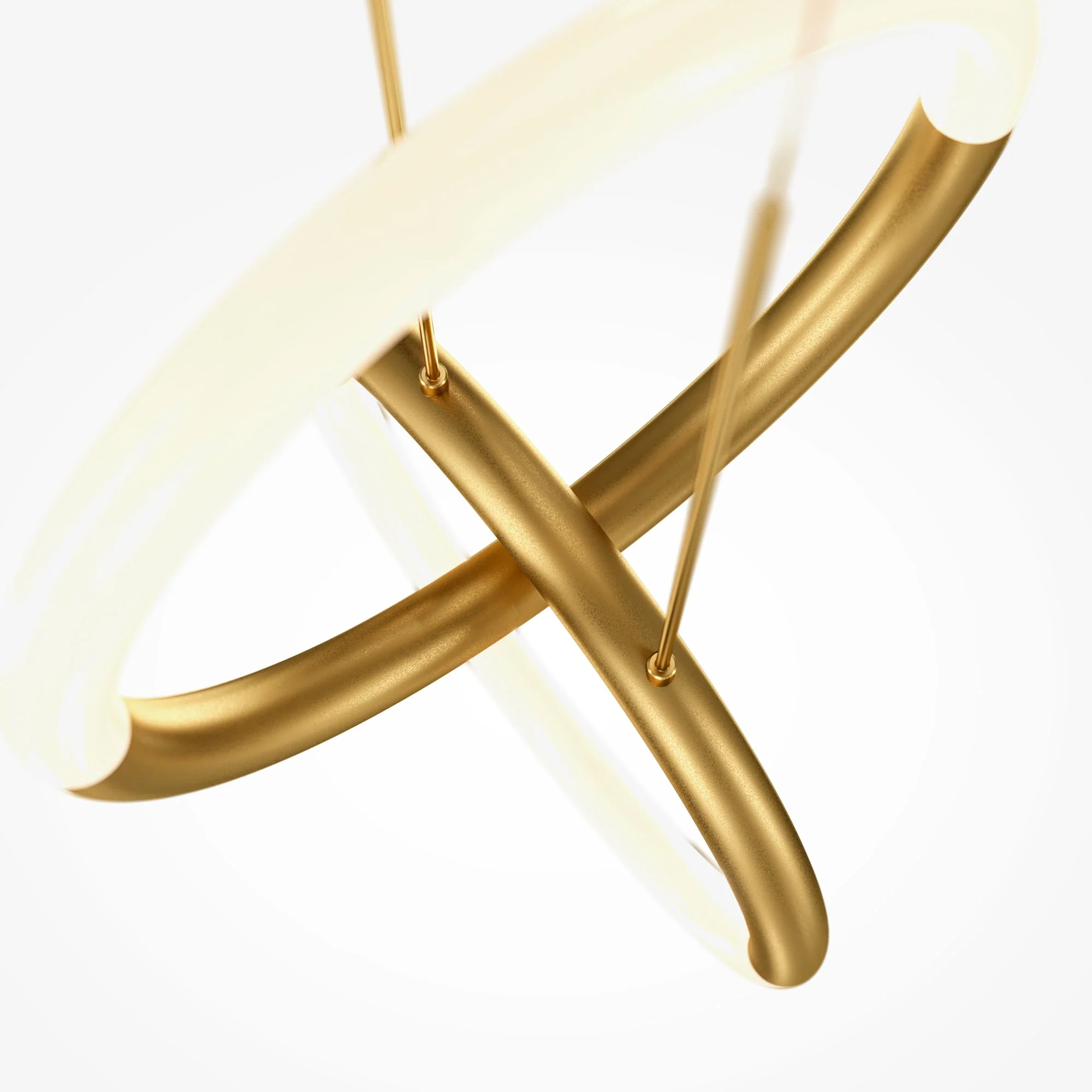 Node LED Hanging Light - Gold Finish - Image 3