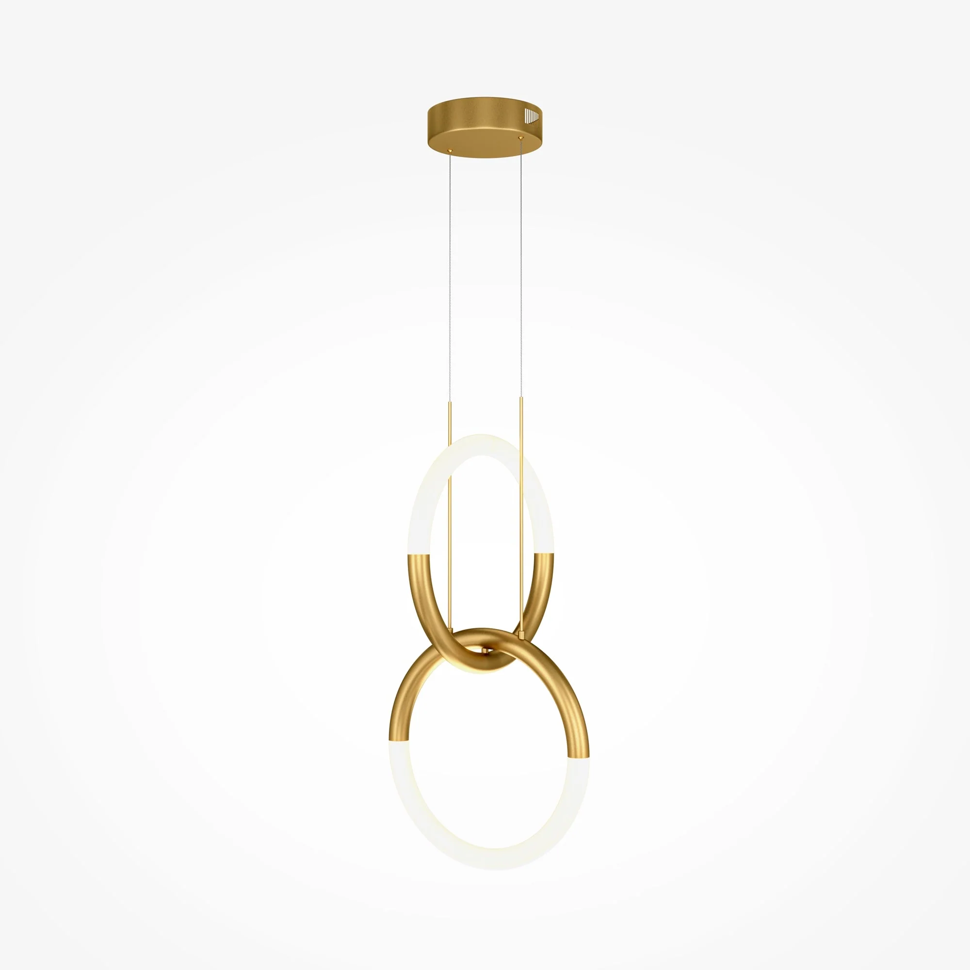 Node LED Hanging Light - Gold Finish - Image 4