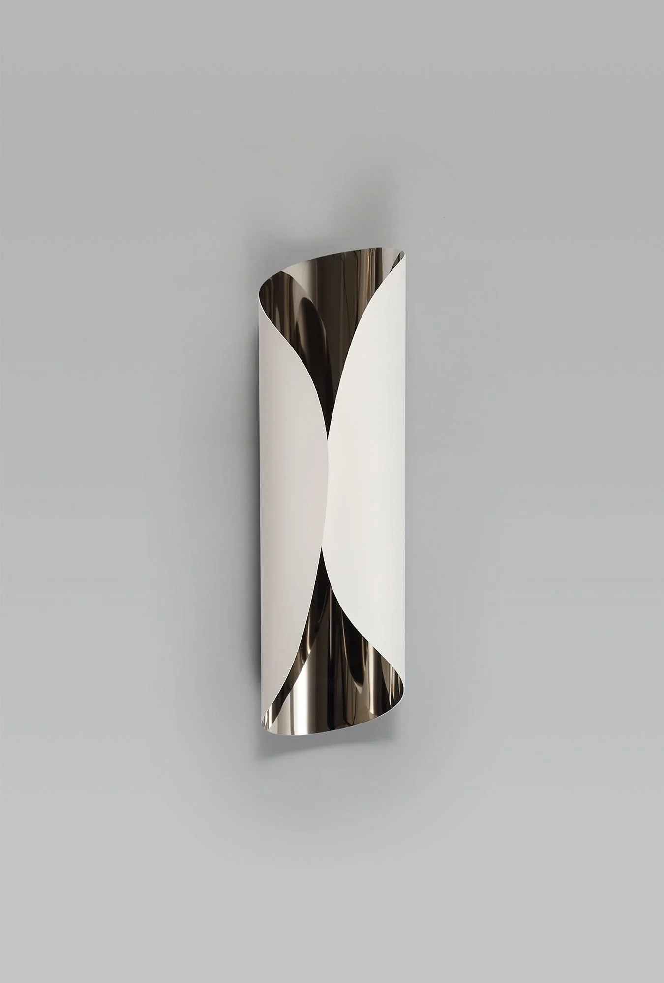 Nook Wall Lamp, 1 x 7W LED, 3000K, 700lm, Sand Black/Polished Chrome, 3yrs Warranty - Image 2