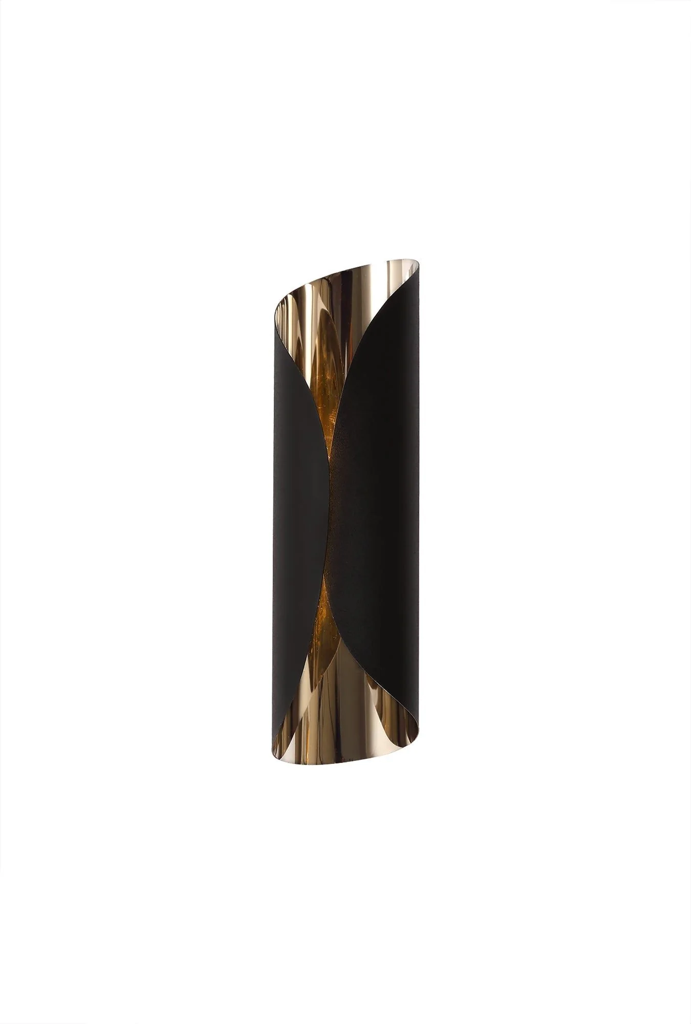 Nook Wall Lamp, 1 x 7W LED, 3000K, 700lm, Sand Black/Polished Chrome, 3yrs Warranty - Image 3