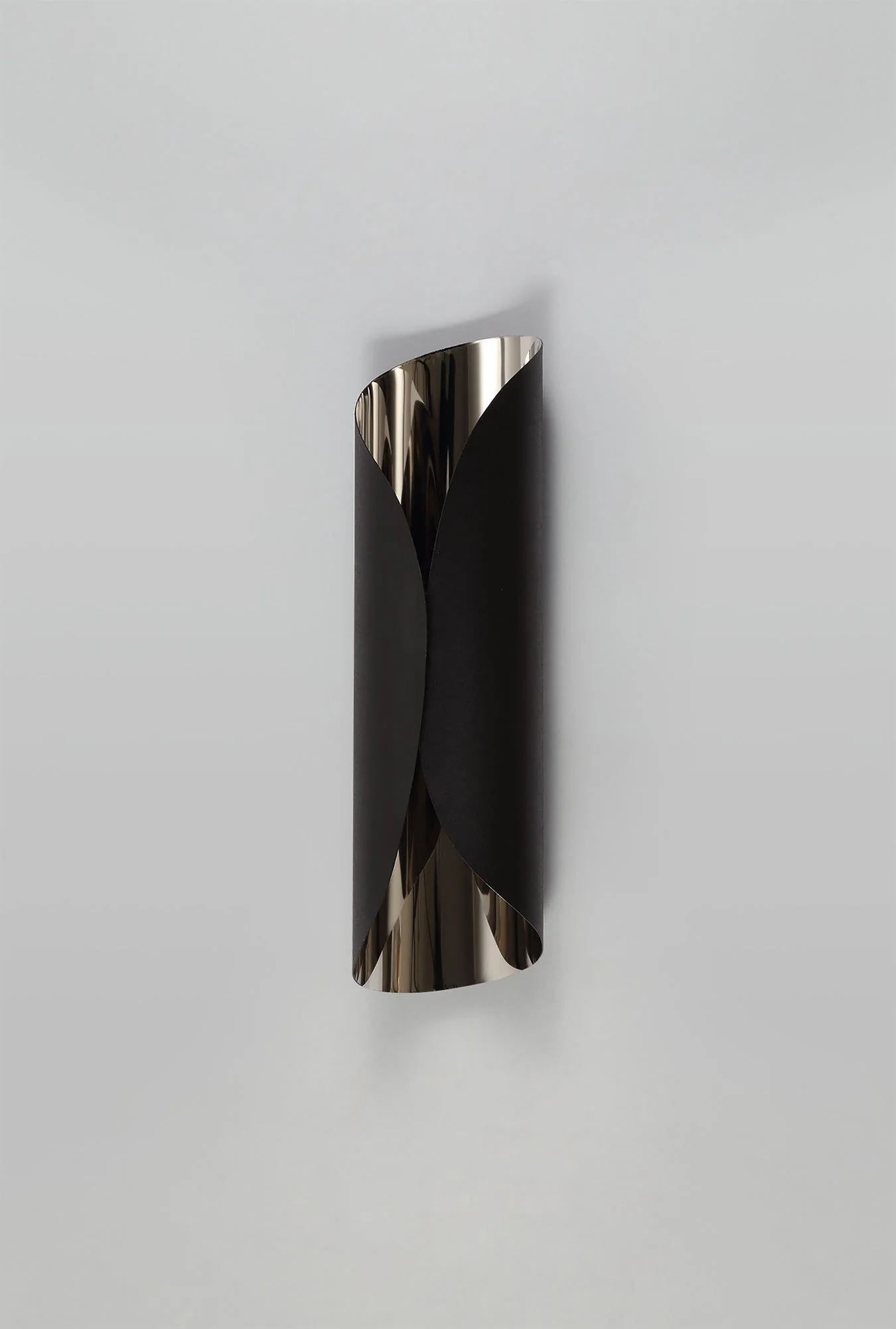 Nook Wall Lamp, 1 x 7W LED, 3000K, 700lm, Sand Black/Polished Chrome, 3yrs Warranty - Image 4
