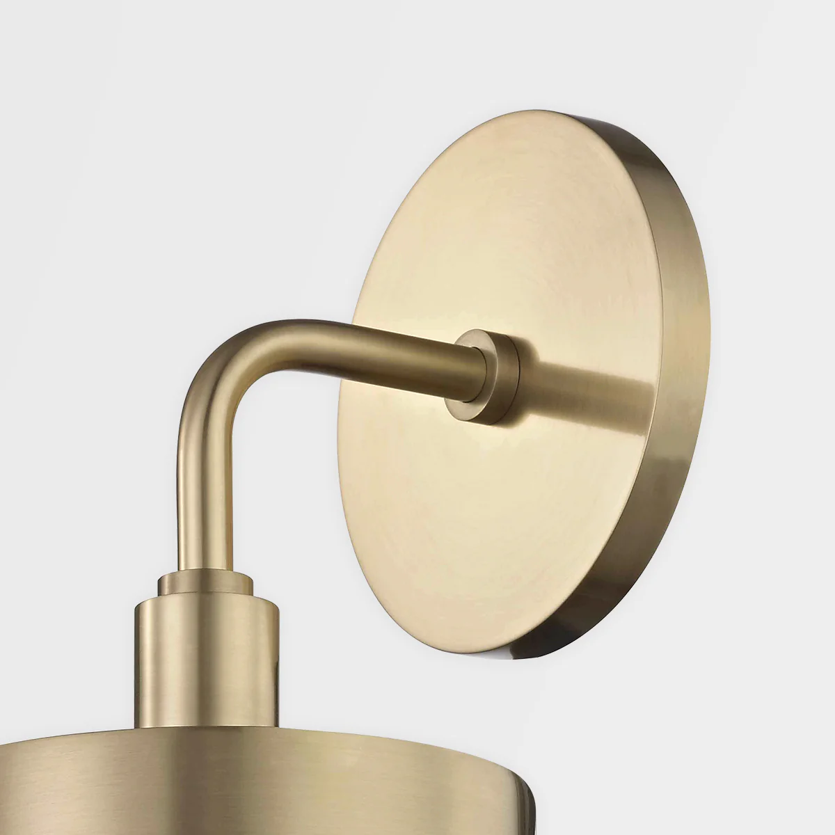 Nora 1Lt Wall Sconce- Aged Brass/ Polished Nickel - Image 5