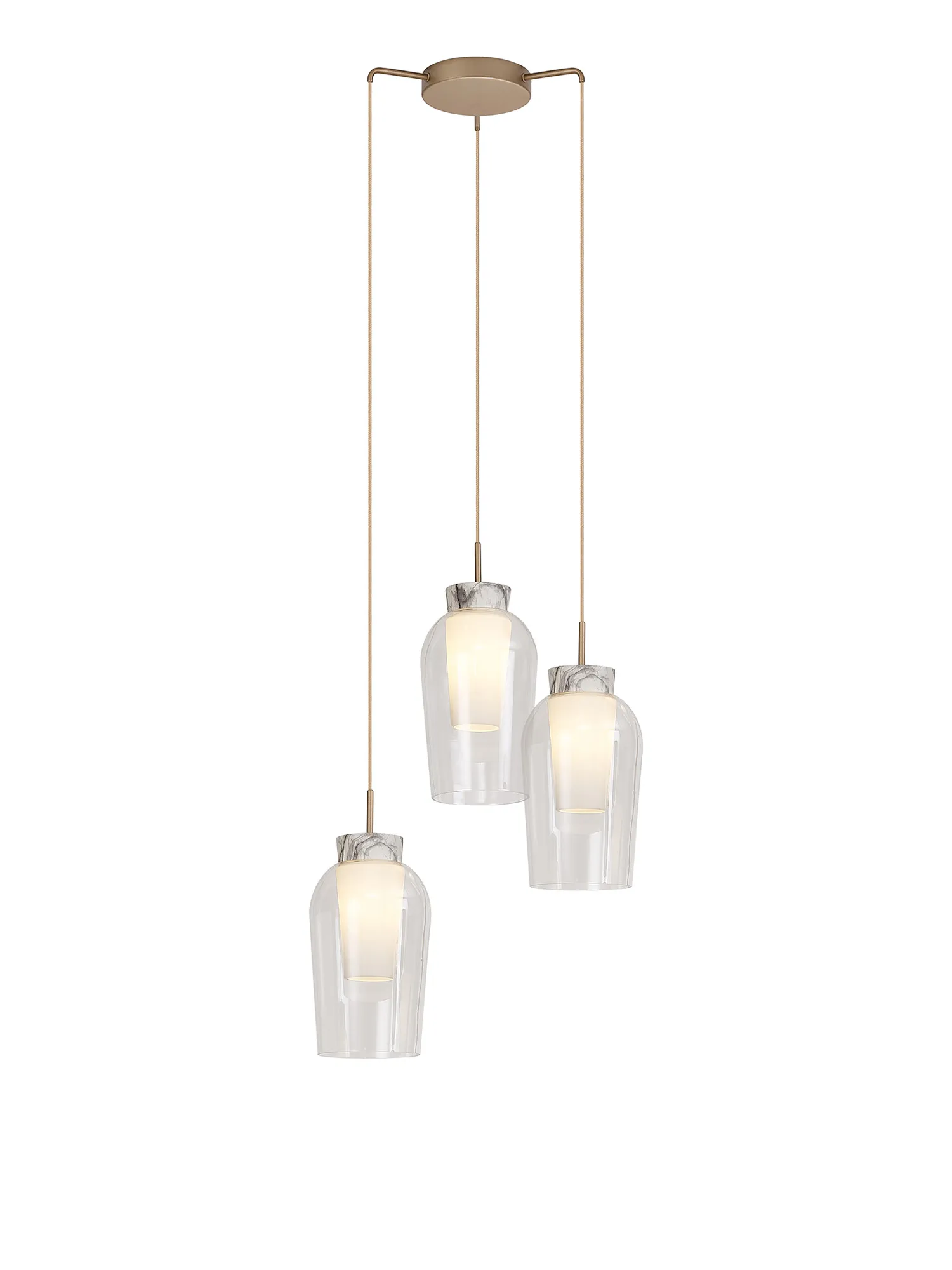 Nora Round Cluster Pendant Adjustable E27 - Image 11