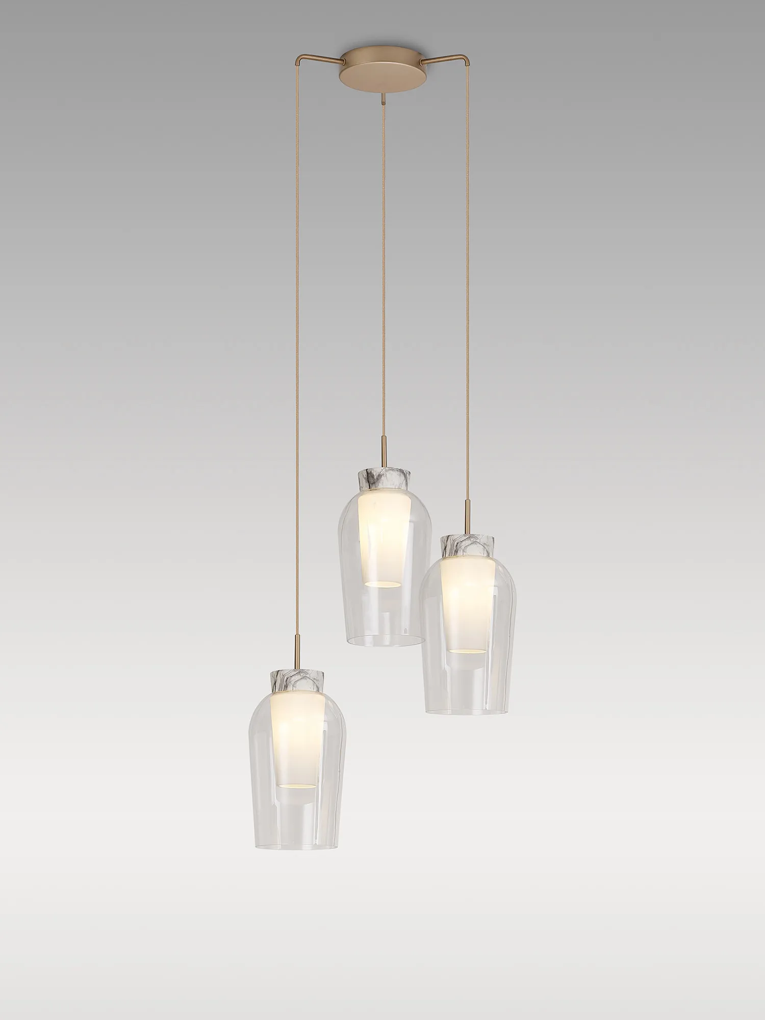 Nora Round Cluster Pendant Adjustable E27 - Image 12
