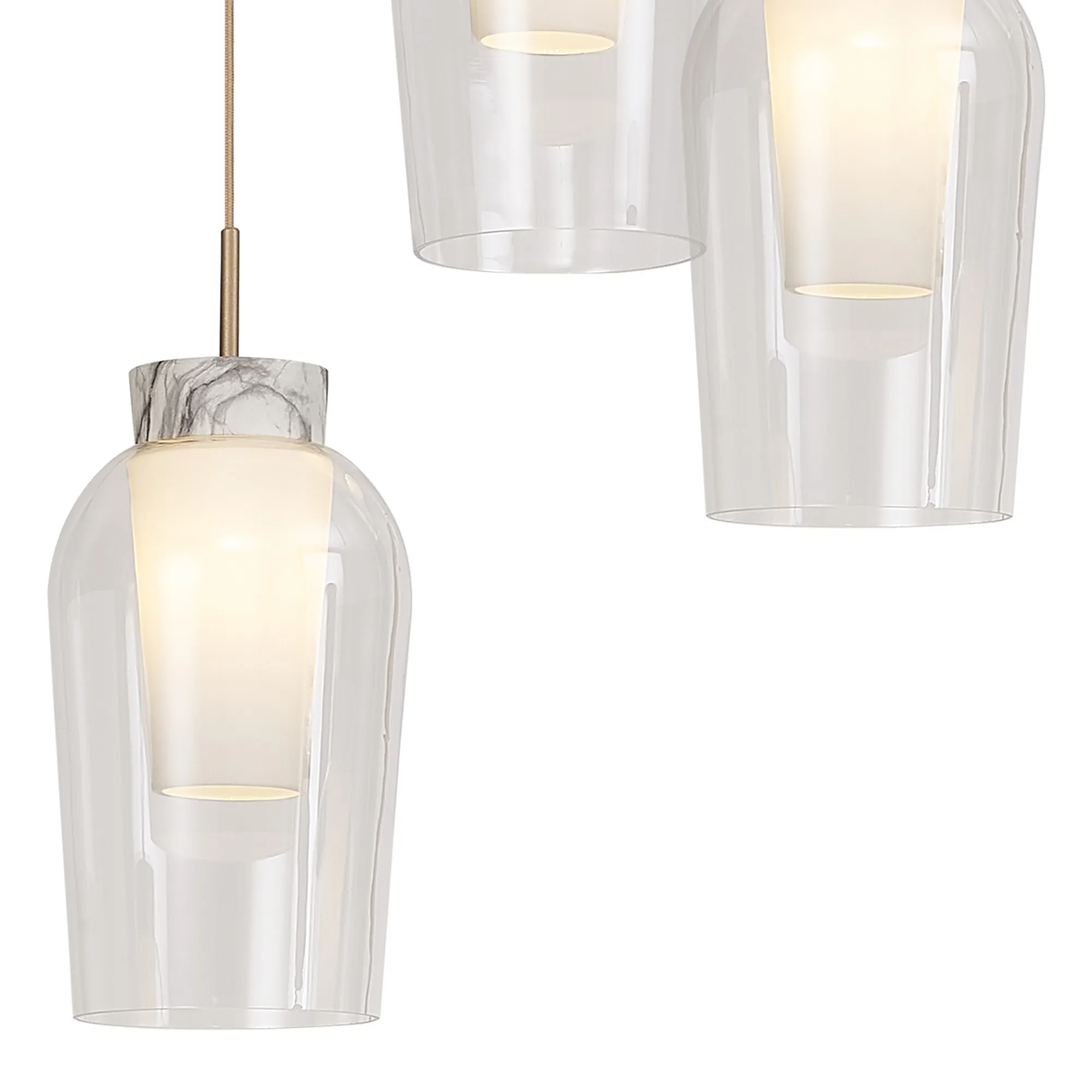 Nora Round Cluster Pendant Adjustable E27 - Image 15