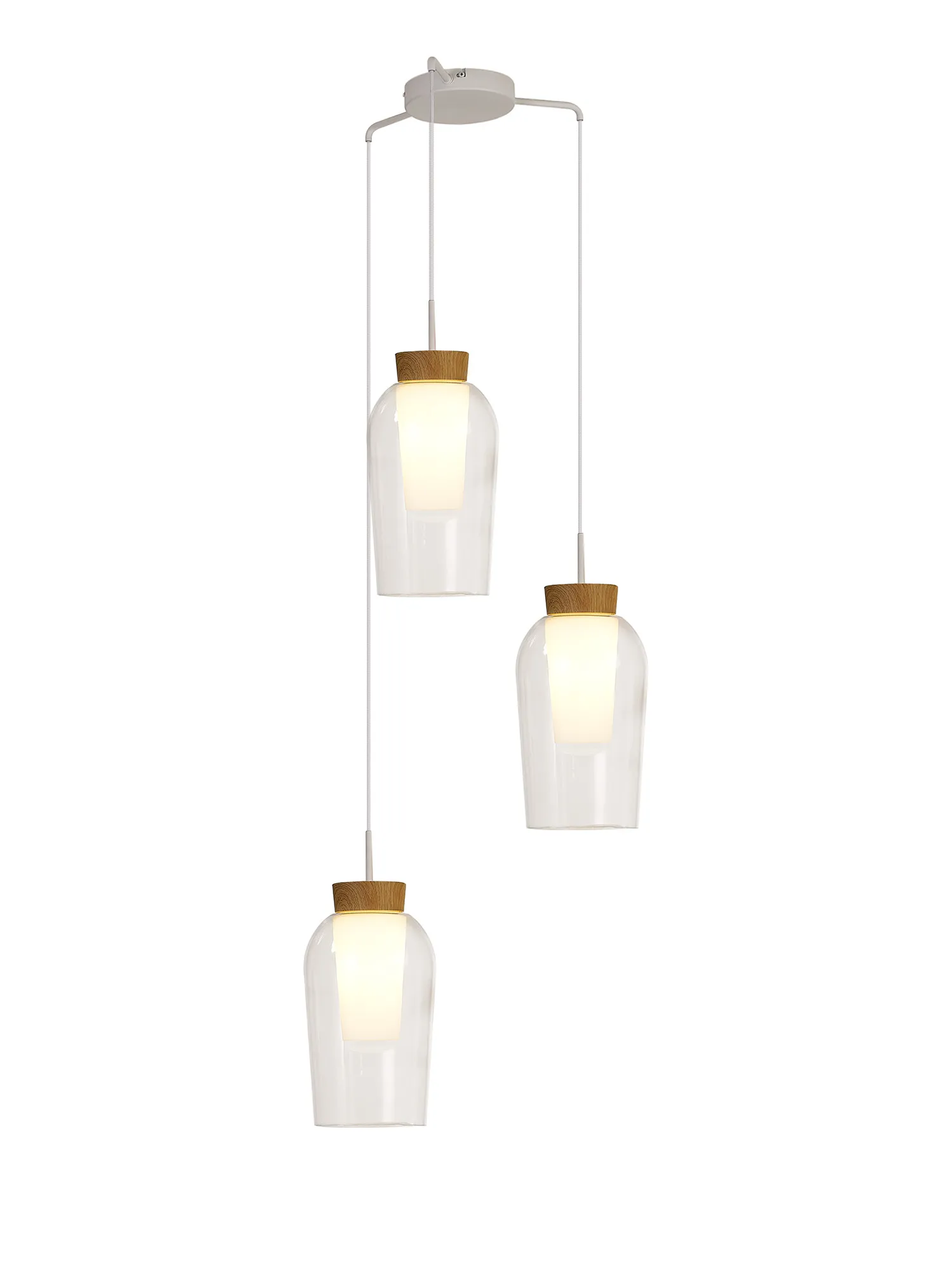 Nora Round Cluster Pendant Adjustable E27 - Image 16