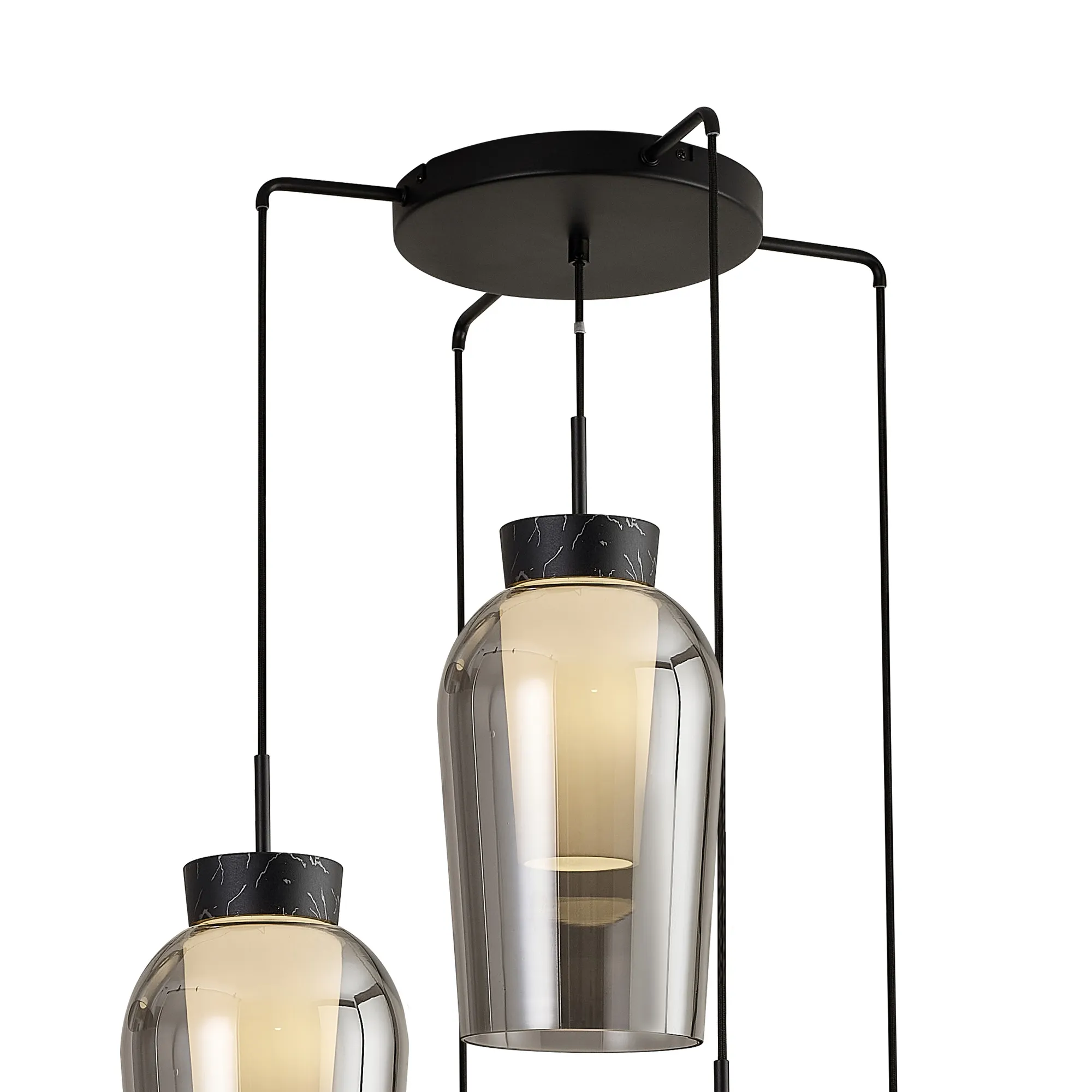 Nora Round Cluster Pendant Adjustable E27 - Image 26