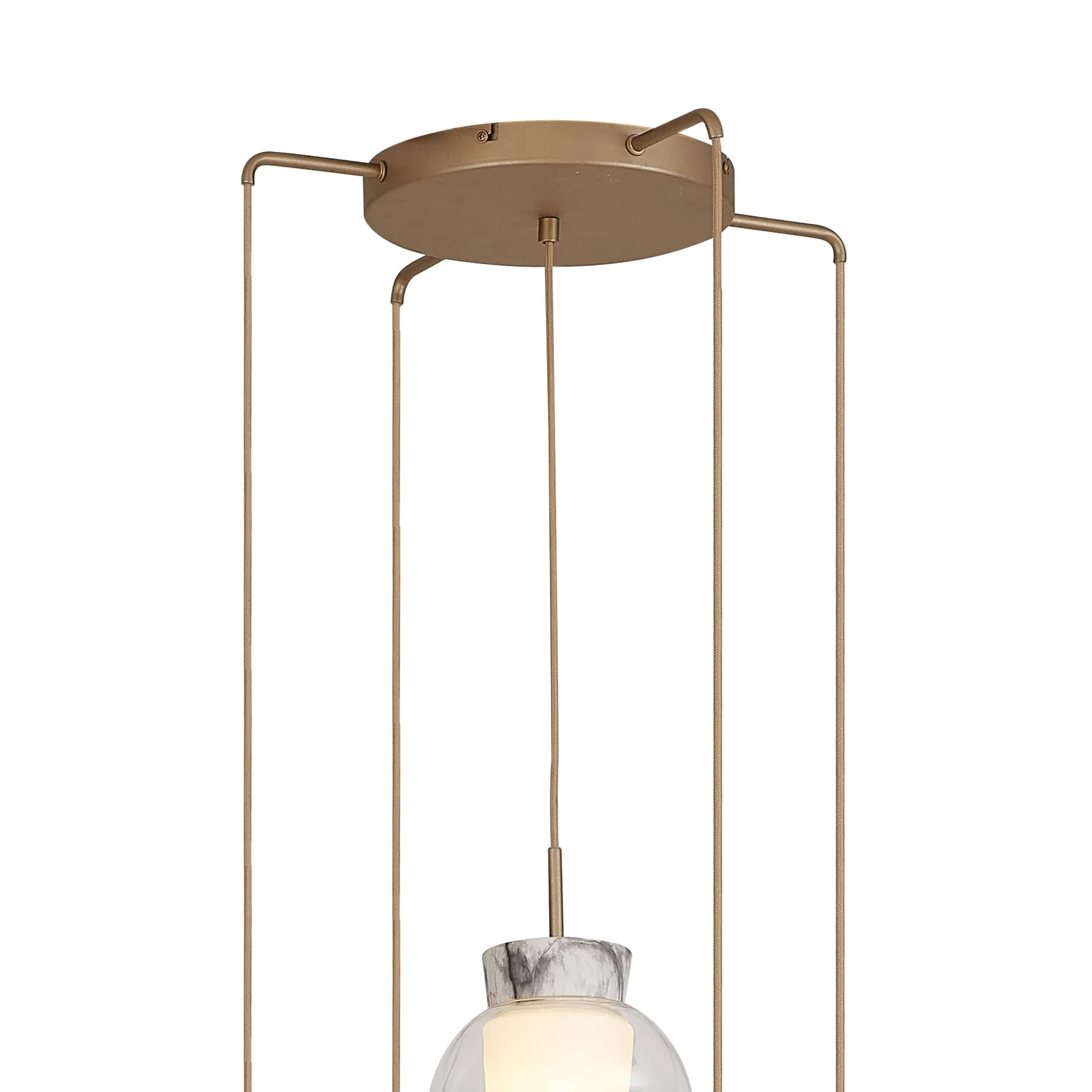 Nora Round Cluster Pendant Adjustable E27 - Image 32
