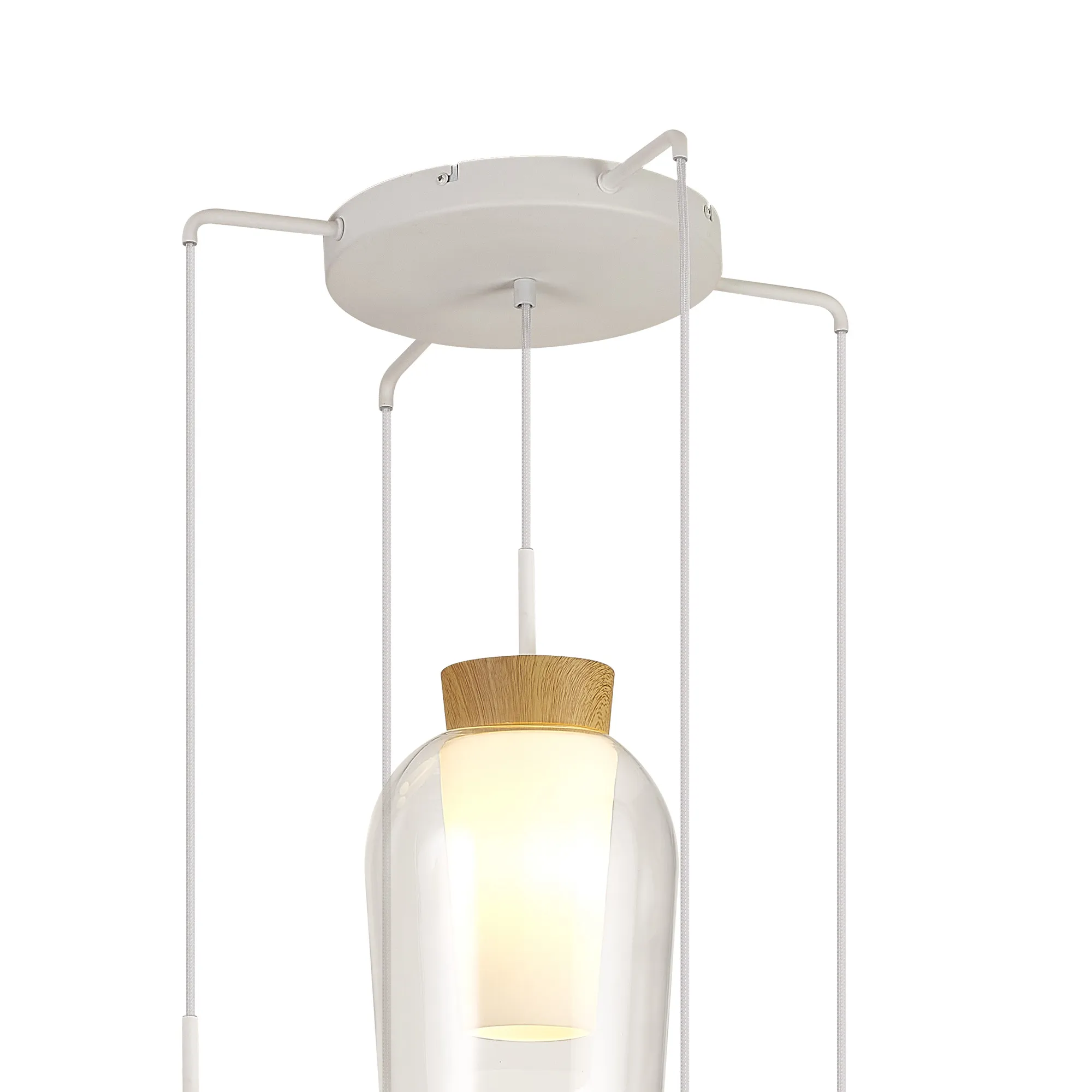 Nora Round Cluster Pendant Adjustable E27 - Image 38