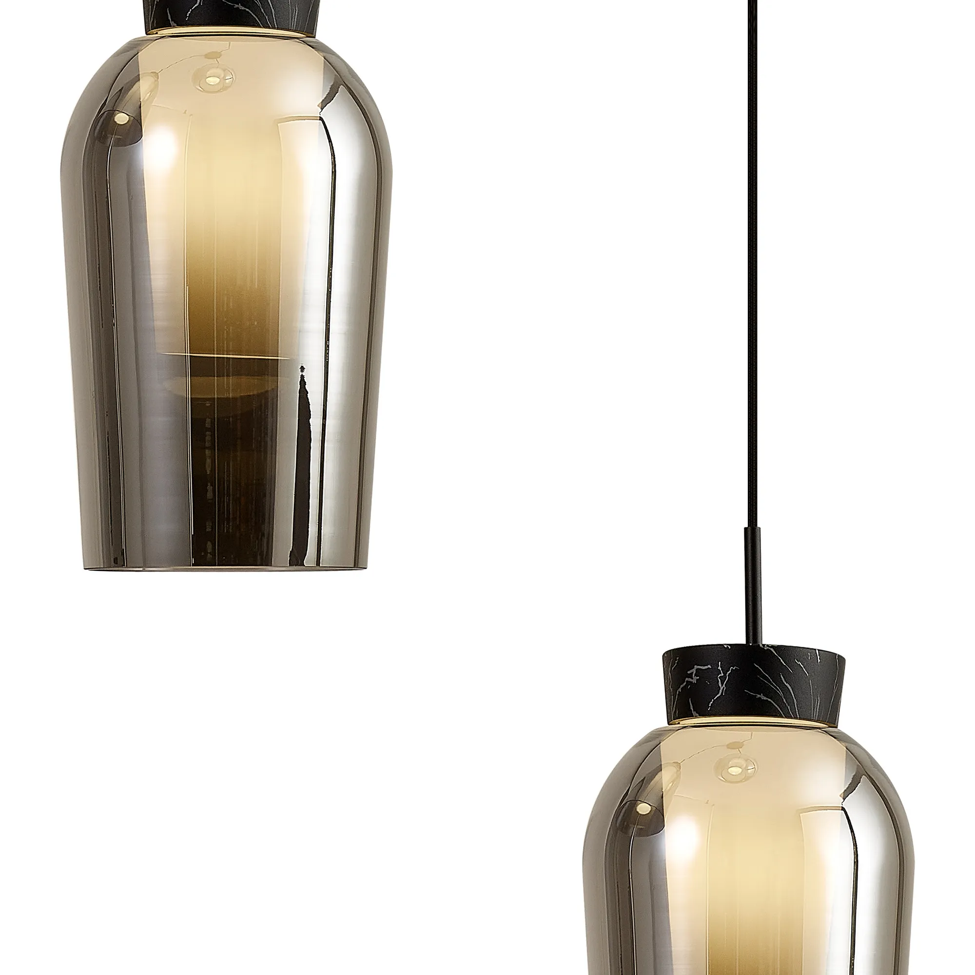 Nora Round Cluster Pendant Adjustable E27 - Image 8