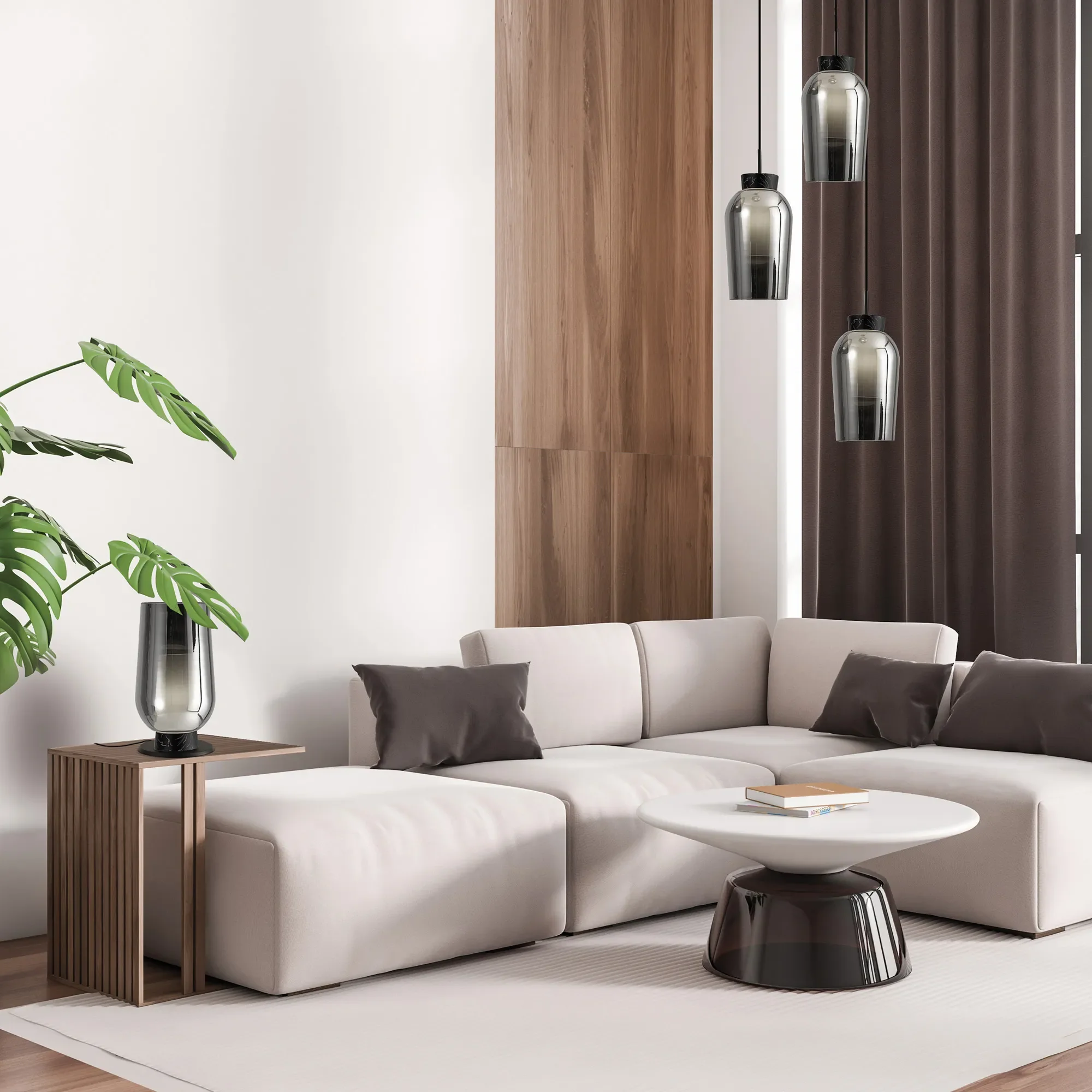 Nora Round Cluster Pendant Adjustable E27 - Image 9