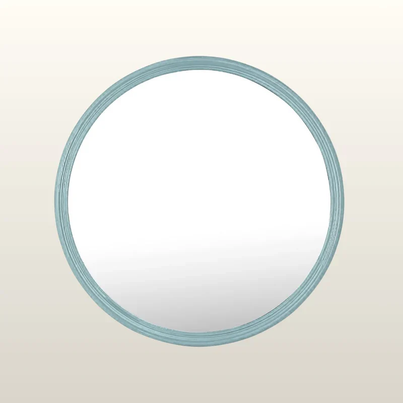 Nora Round Lacquer Mirror- Various Colours - Image 4