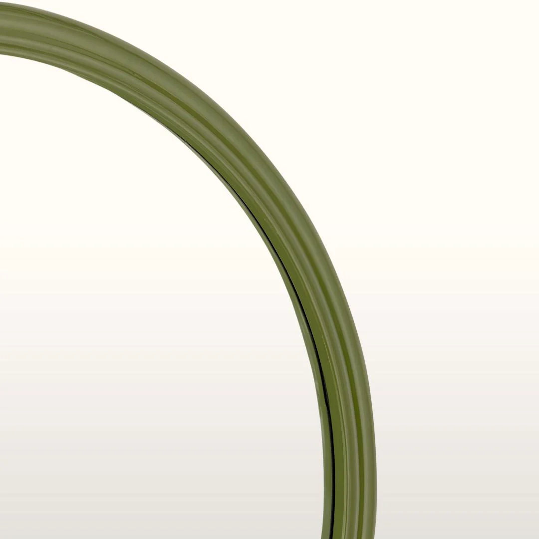 Nora Round Lacquer Mirror- Various Colours - Image 7