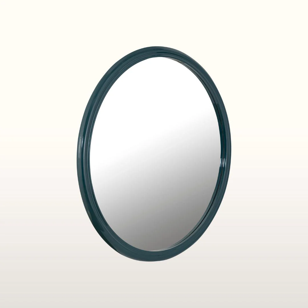 Nora Round Lacquer Mirror- Various Colours - Image 8