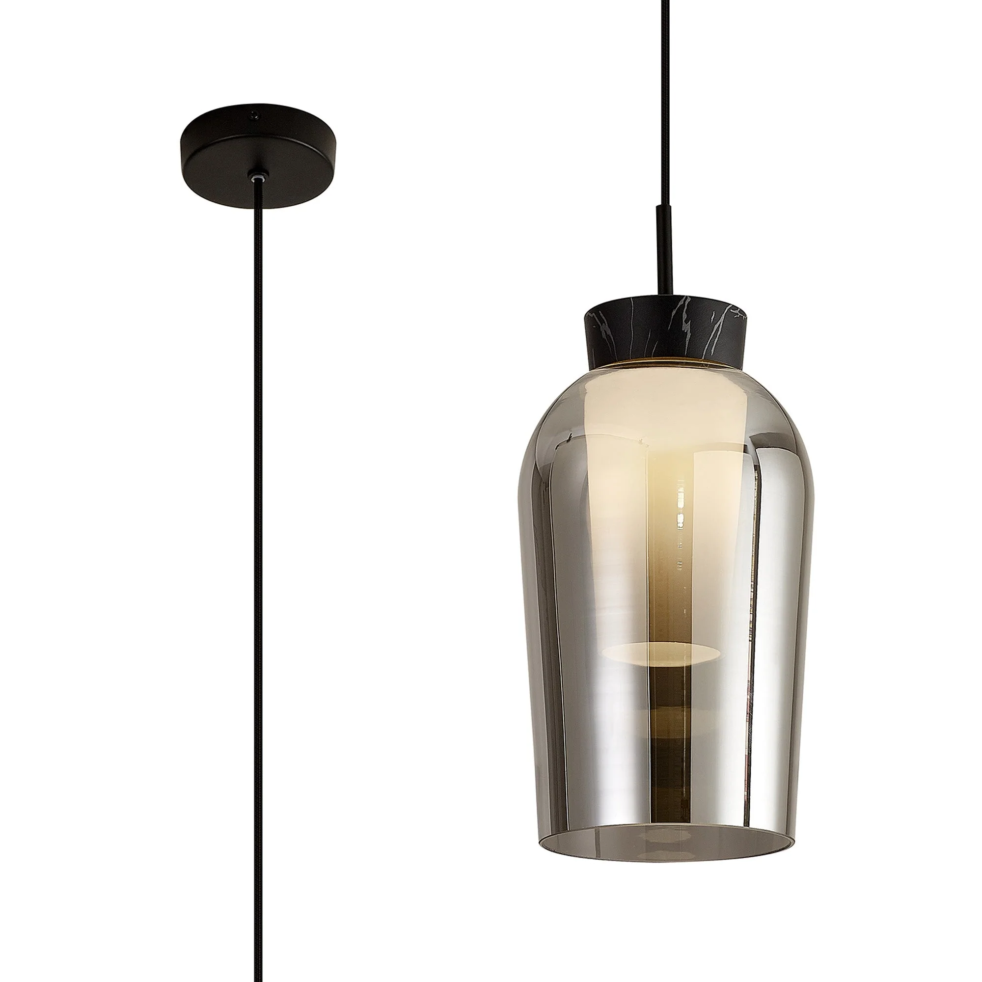 Nora Single Pendant, 1t Adjustable - Various Styles - Image 3