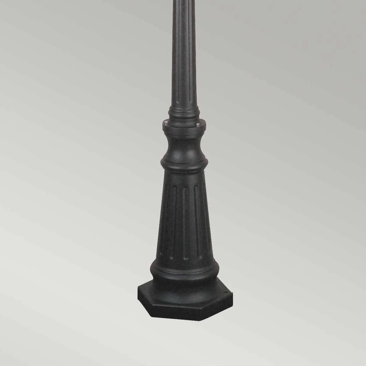 Norfolk 1/3Lt Pillar Lantern - Black IP44 E27 - Image 8