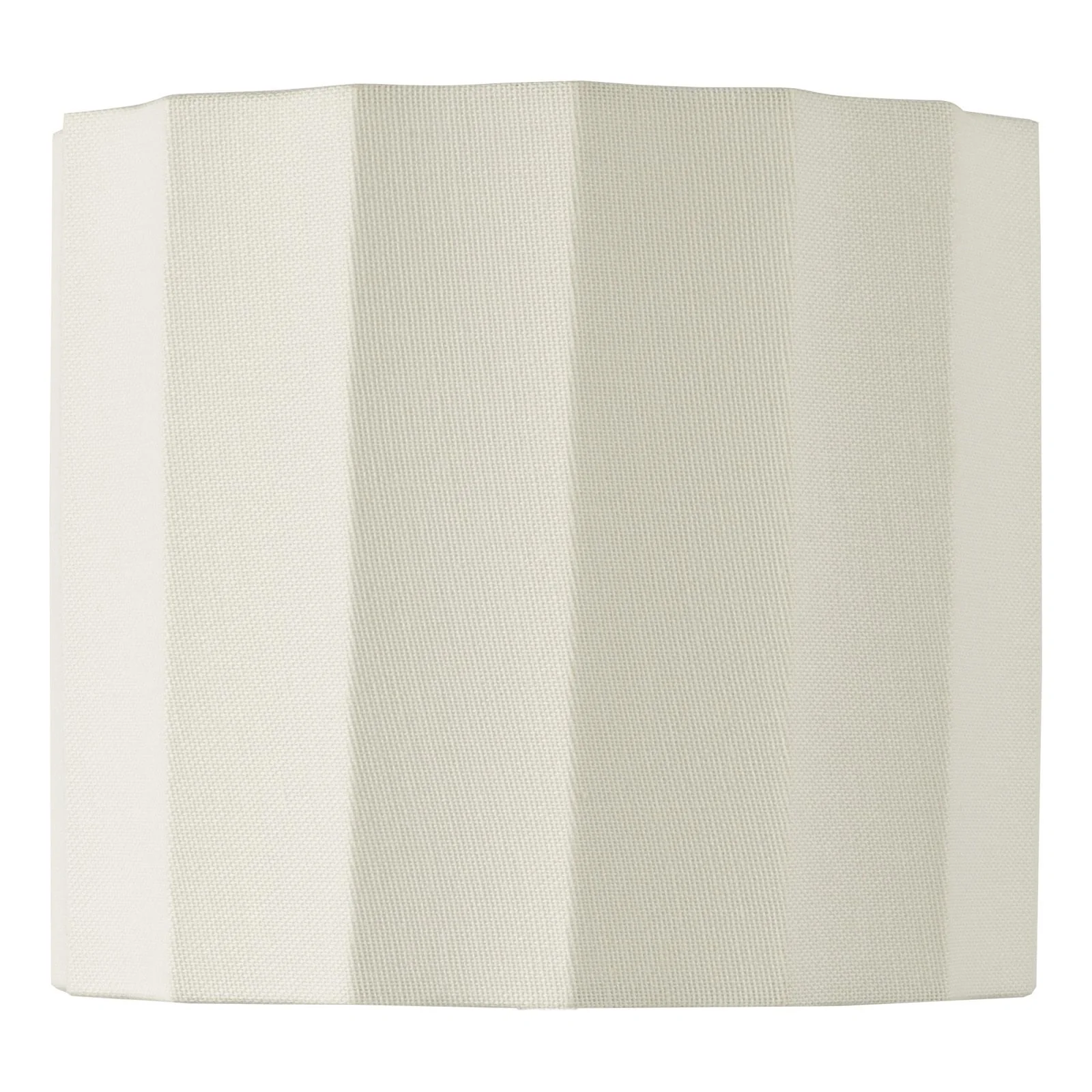 Noura 18cm Ivory Linen Drum Shade - Image 2