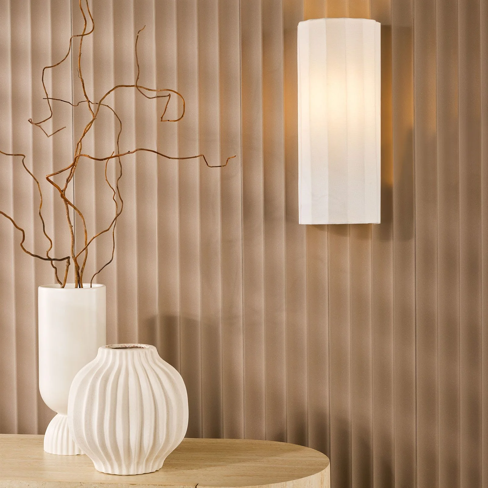 Noura Wall Light- Ivory - Image 4