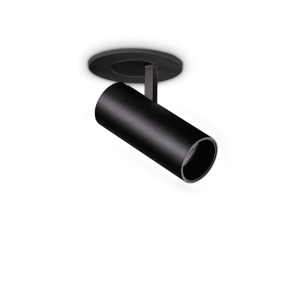 Nova 6W/12W LED Recessed Lights-Black/ White Finish - Image 2