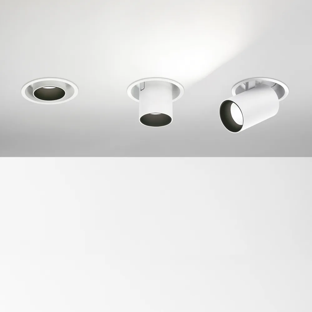 Nova 6W/12W LED Recessed Lights-Black/ White Finish - Image 9