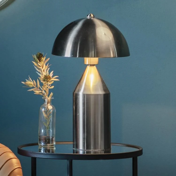 Sinatra Table Lamp - Nickel Plate - Image 2