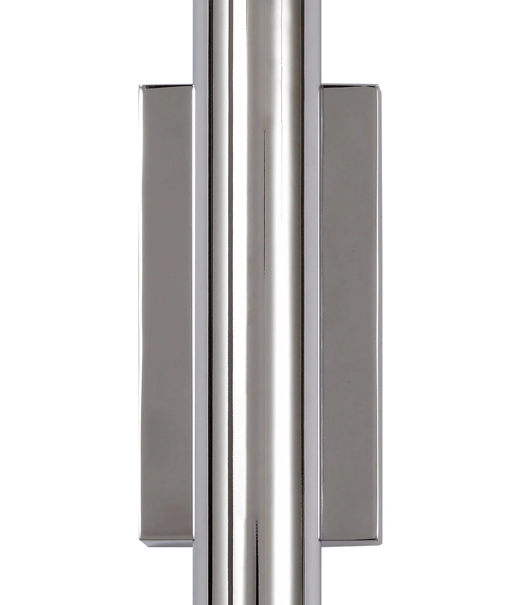 Novara Wall Lamp, 2 x 3W LED, 3000K, 300lm, IP54, Black/Polished Chrome/Drk Grey, 3yrs Warranty - Image 2