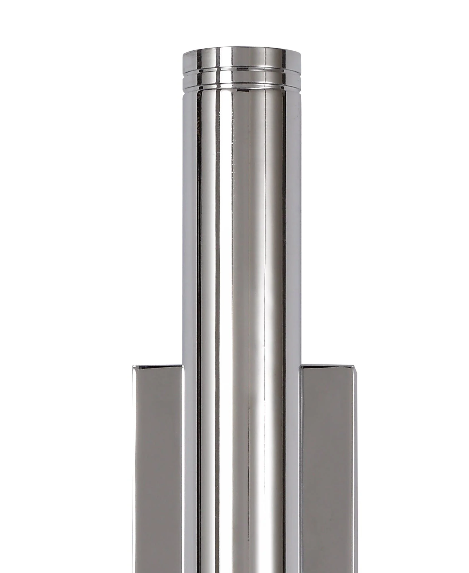 Novara Wall Lamp, 2 x 3W LED, 3000K, 300lm, IP54, Black/Polished Chrome/Drk Grey, 3yrs Warranty - Image 3