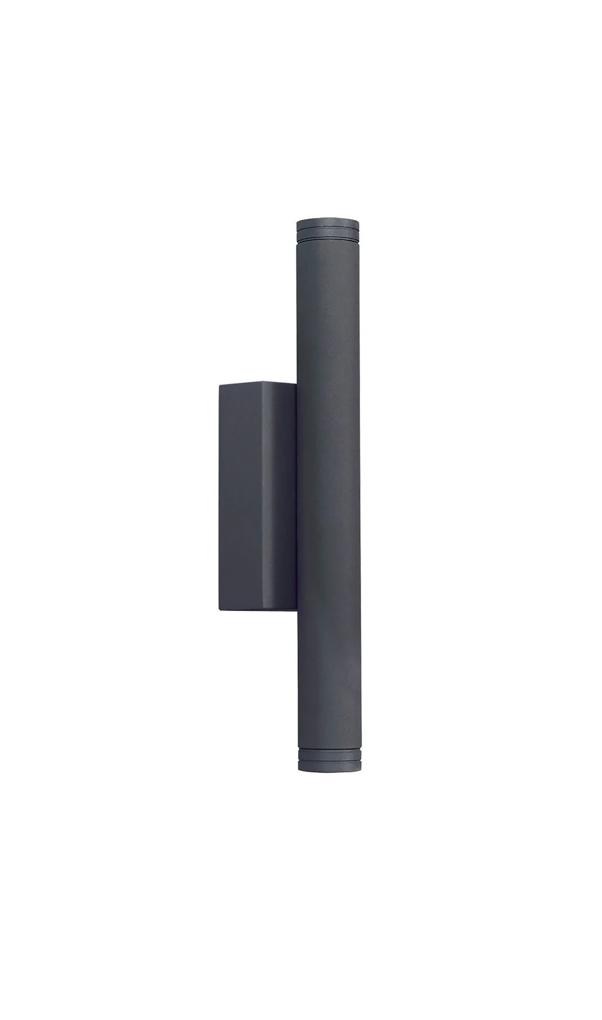 Novara Wall Lamp, 2 x 3W LED, 3000K, 300lm, IP54, Black/Polished Chrome/Drk Grey, 3yrs Warranty - Image 4