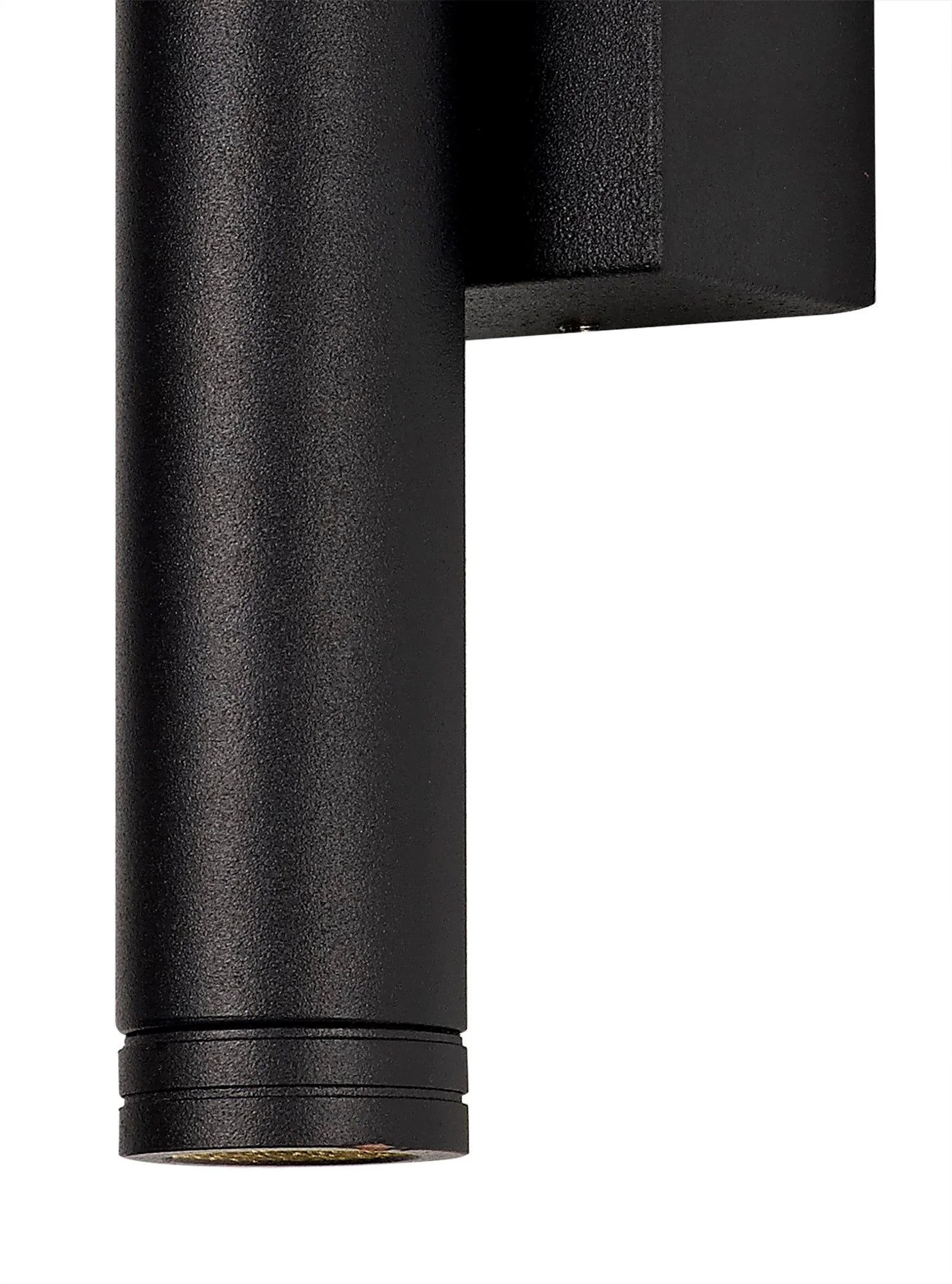 Novara Wall Lamp, 2 x 3W LED, 3000K, 300lm, IP54, Black/Polished Chrome/Drk Grey, 3yrs Warranty - Image 8