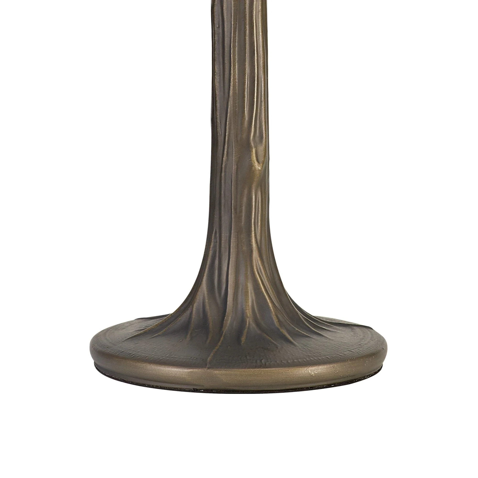 Nuflur 2 Light Tree Like Table Lamp E27 With 40cm Tiffany Shade, Antique Brass - Image 3