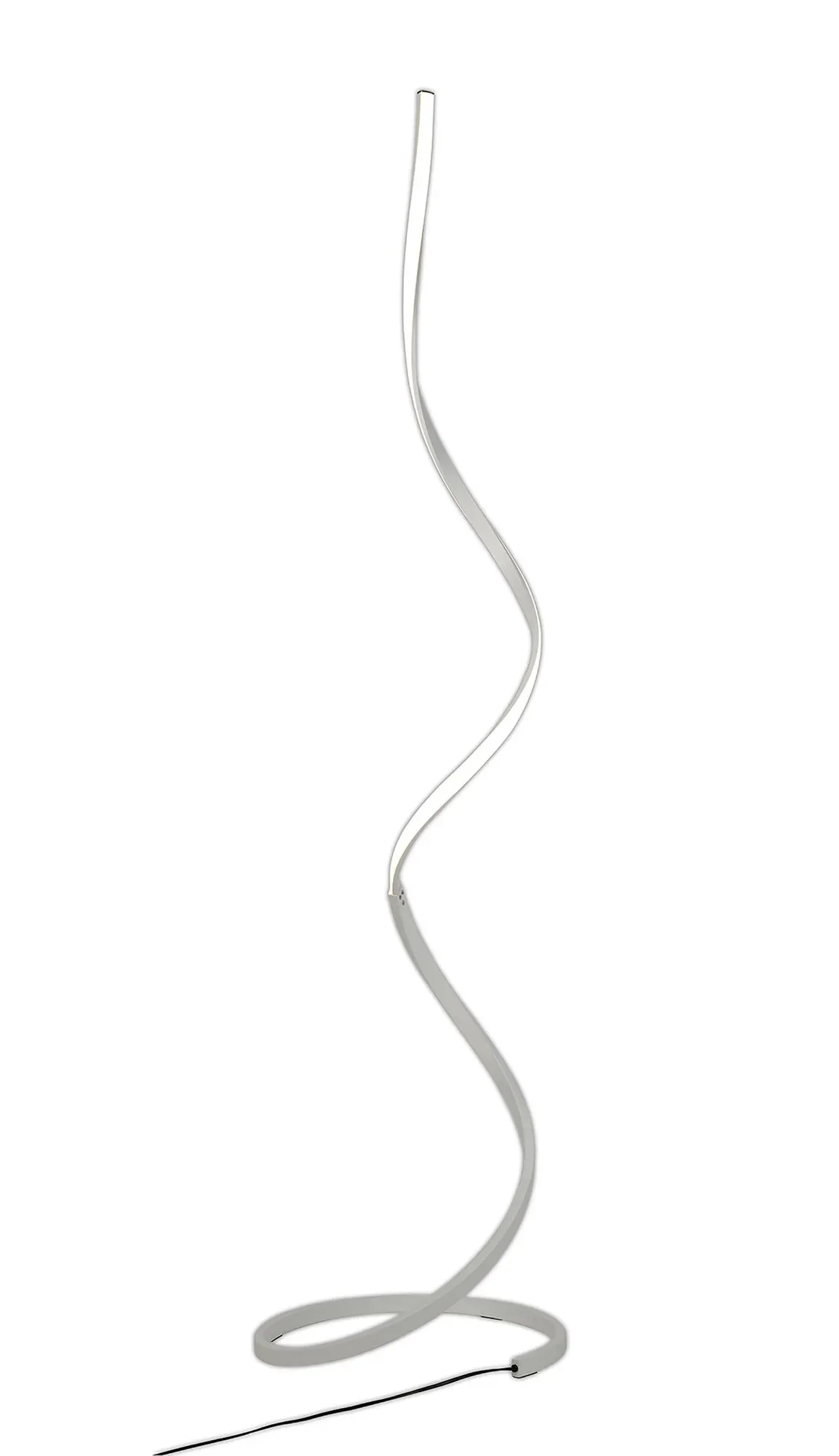 Nur Blanco Floor Lamp- White/Frosted Acrylic - Image 2