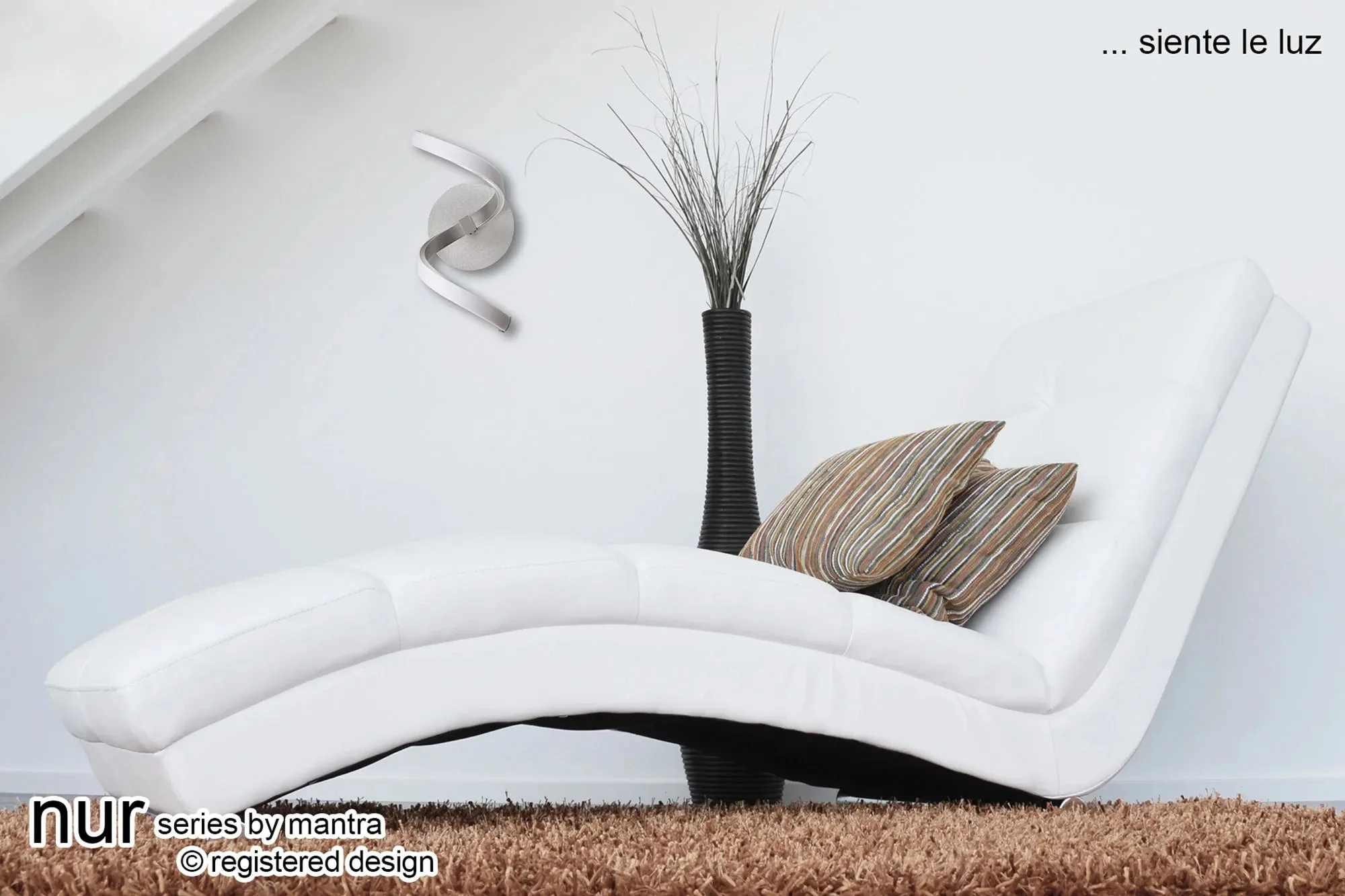 Nur LED Wall Lamp - Polished Chrome - Image 3