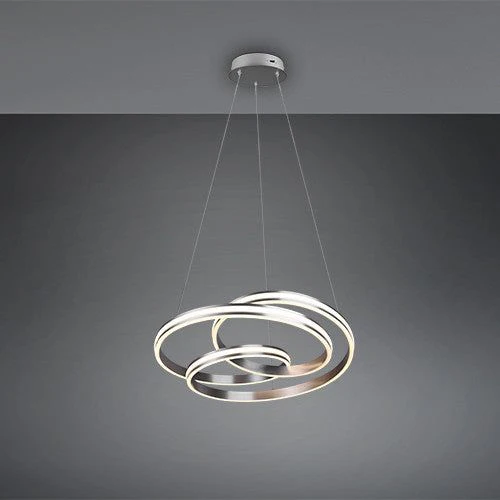 Nuria LED Hanging Light - Matt Black/Matt White/Matt Nickel Finish - Image 4