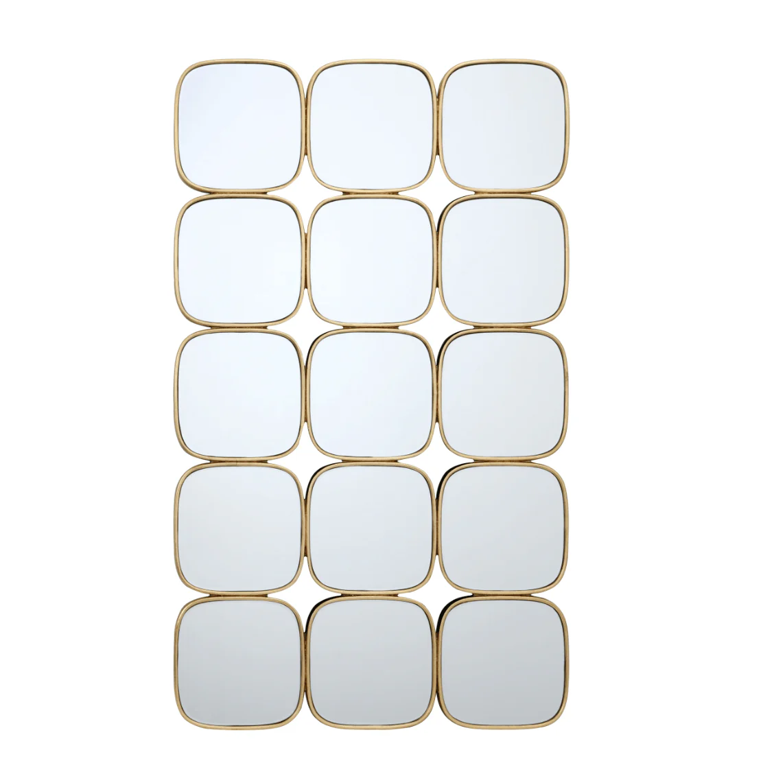 Nyla Mirror - Gold Finish