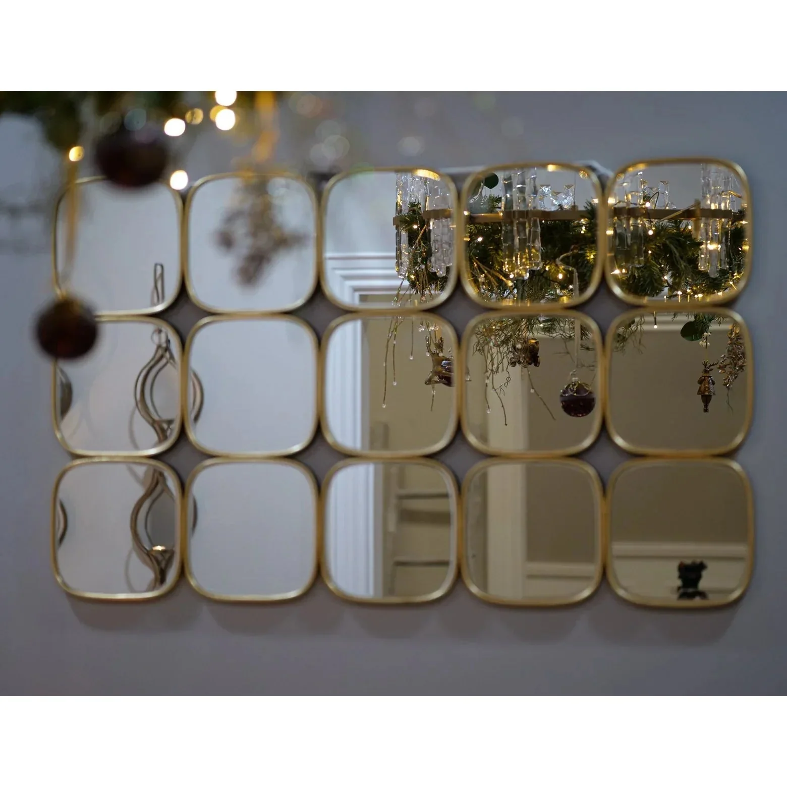 Nyla Mirror - Gold Finish - Image 3