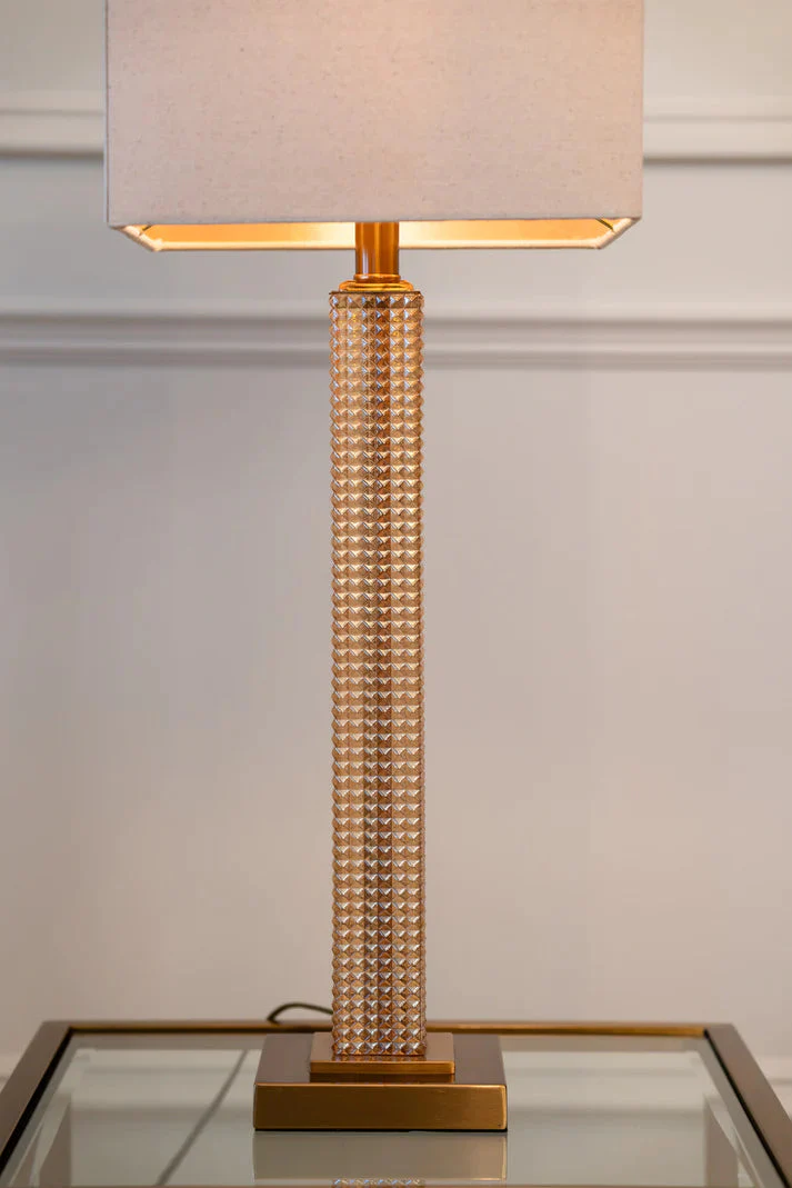 Oakley Table Lamp Gold Finish - Image 6