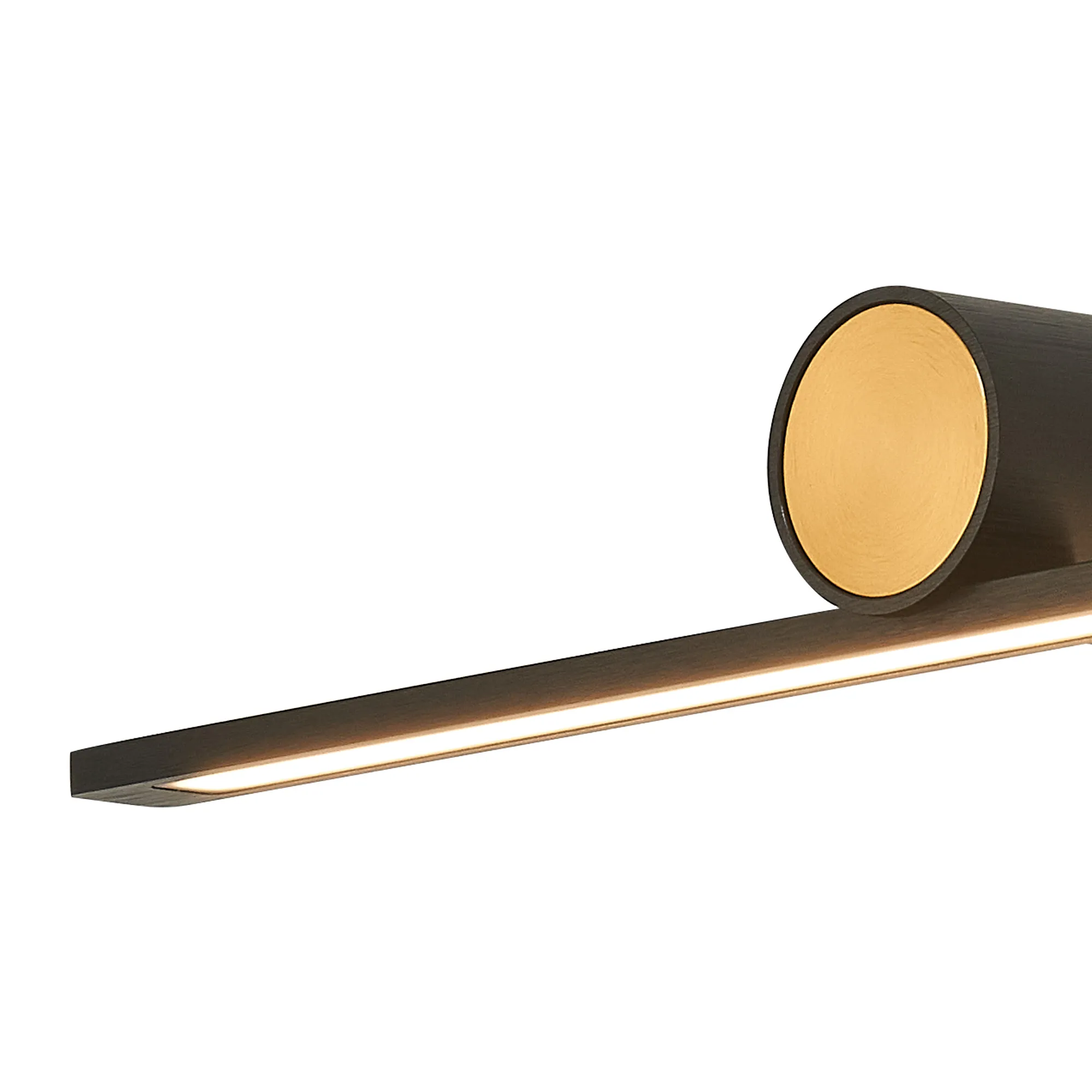 Oban Wall/ Over Mirror Light LED, 3000K IP44, Black/Gold- Various Sizes - Image 14