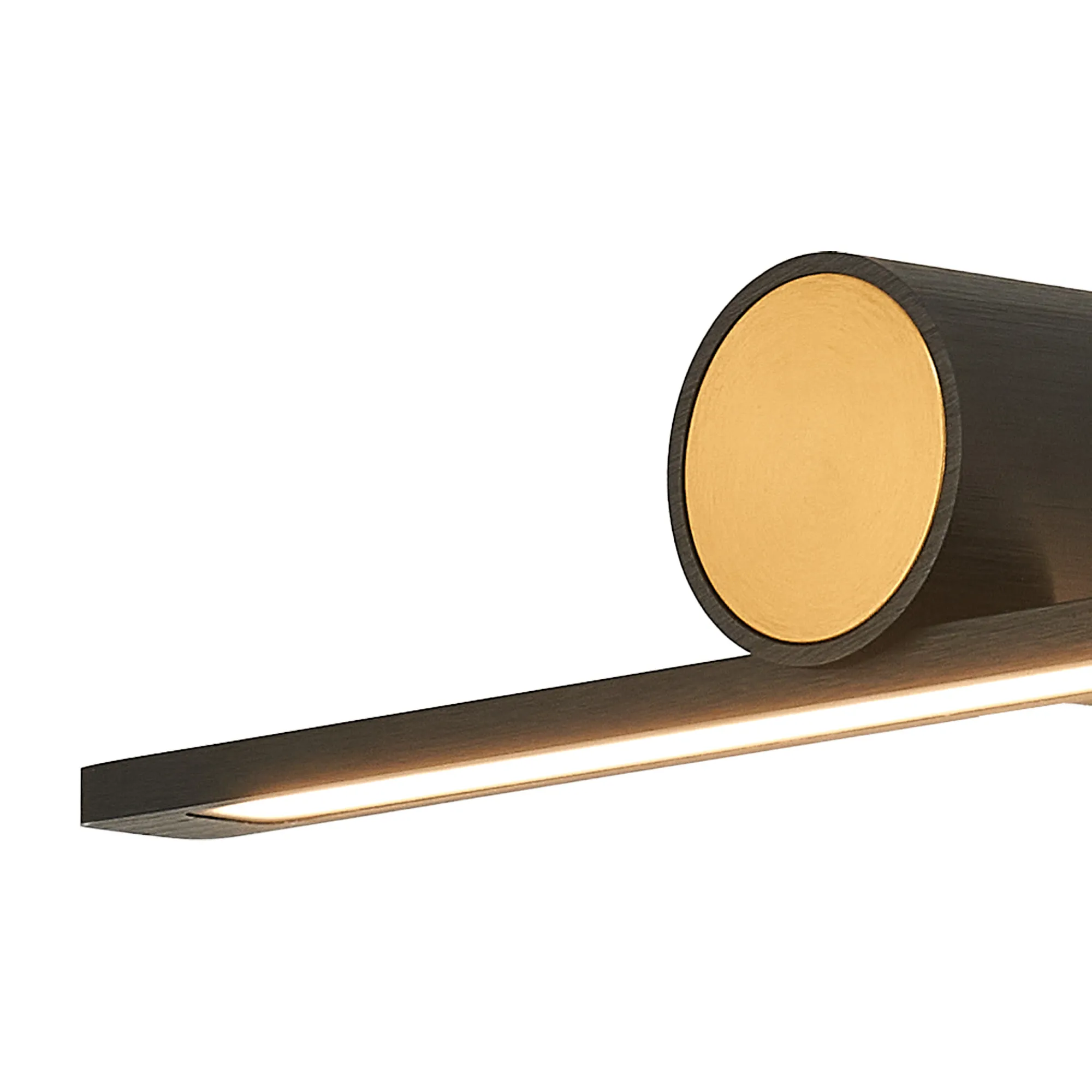 Oban Wall/ Over Mirror Light LED, 3000K IP44, Black/Gold- Various Sizes - Image 19
