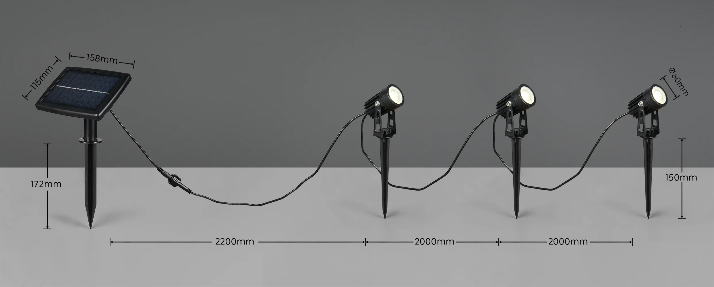 Obidos Ground Spotlights - Image 7