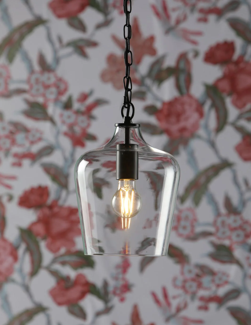 Ockley Single Pendant - Antique Brass/Black/Polished Chrome - Image 6