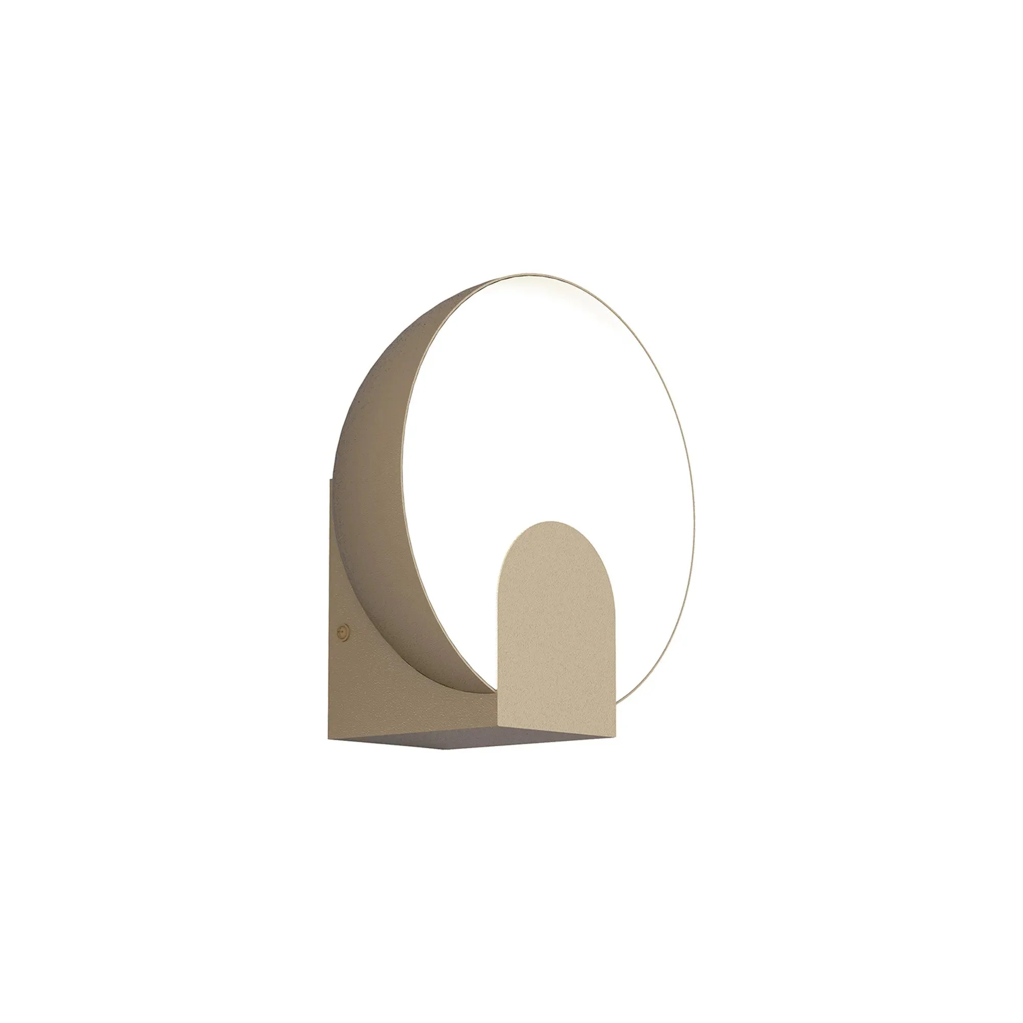 Oculo LED Wall Lamp - Black/Gold - Image 4