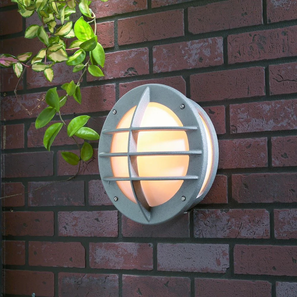 Oden Aluminium Flush Wall Light IP23 - Various Finishes - Image 2